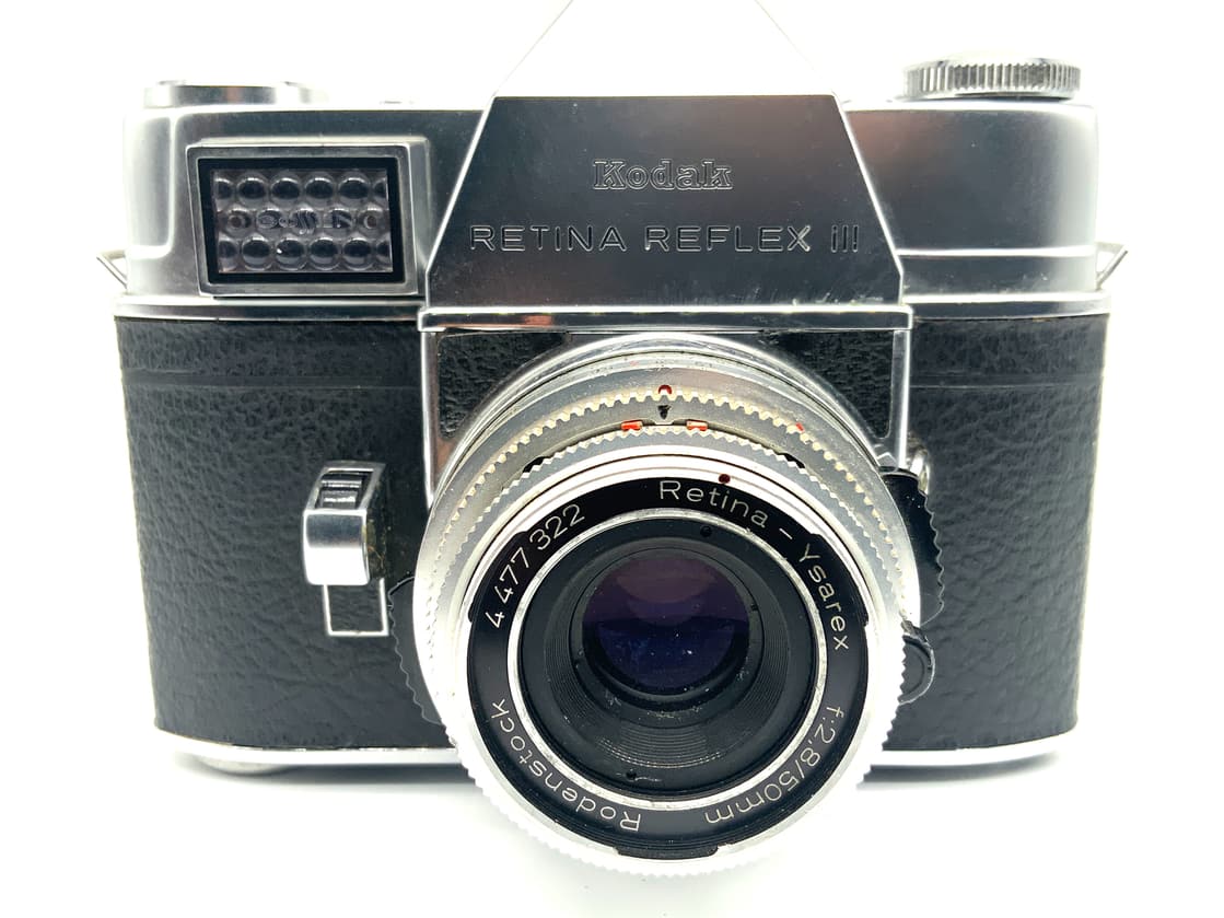 Kodak Retina Reflex III SLR 35mm SLR analog Body (Ysarex 50mm 1:2.8)
