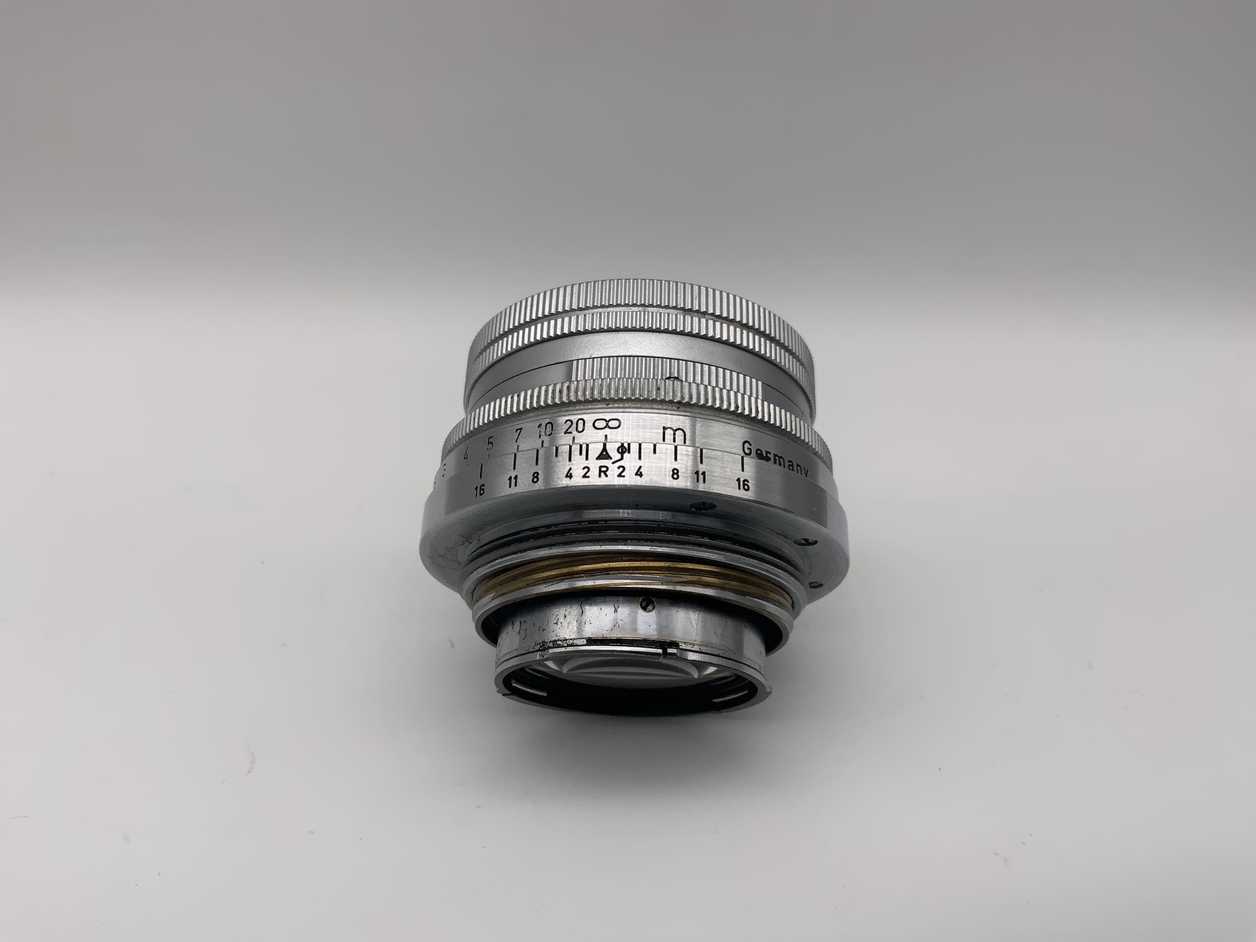 Leitz Leica III f 1956 viewfinder camera + Summicron 5cm 1:2 50mm Leica 3f No. 792435