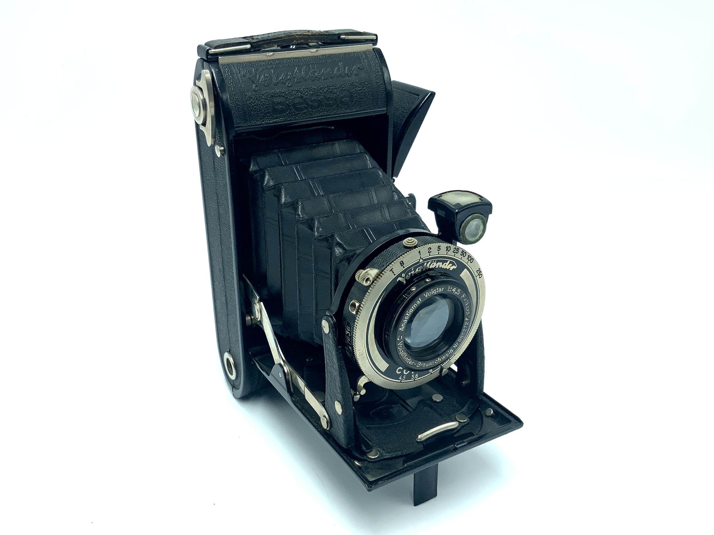 Voigtländer Bessa Klappkamera mit Anastigmat Voigtar 1:4.5 F=11cm Analogkamera