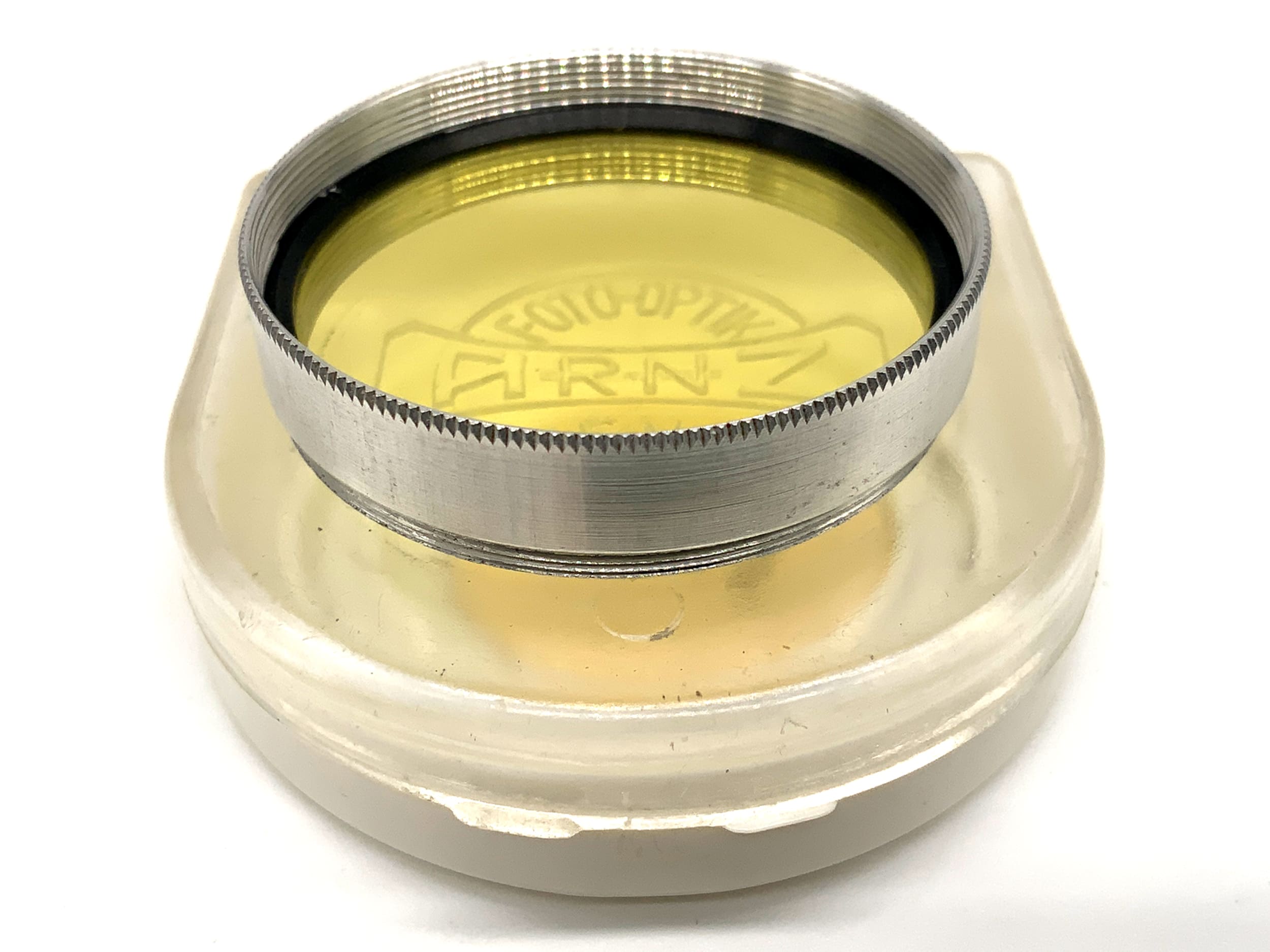 Arnz Jena Farbfilter 201 gelb hell/light yellow ca.2x im Etui Filter 35,5mm
