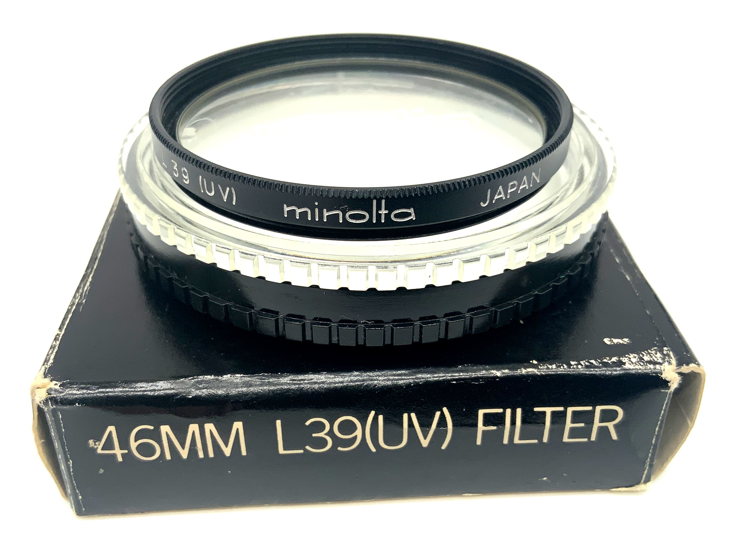 Minolta UV L39(UV) in OVP Filter 46mm Kreisförmig Filtergewinde