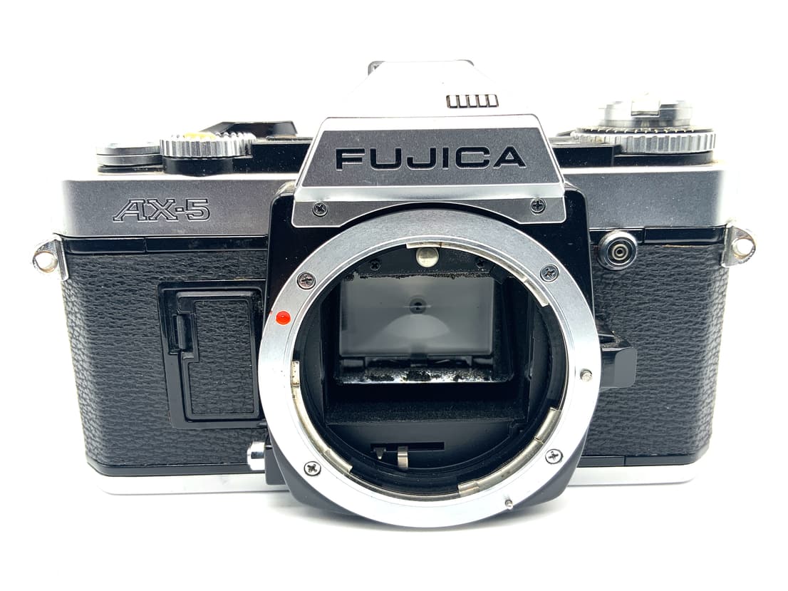 Fujica AX-5 SLR 35mm Spiegelreflexkamera analog Body Gehäuse (Fujica X)