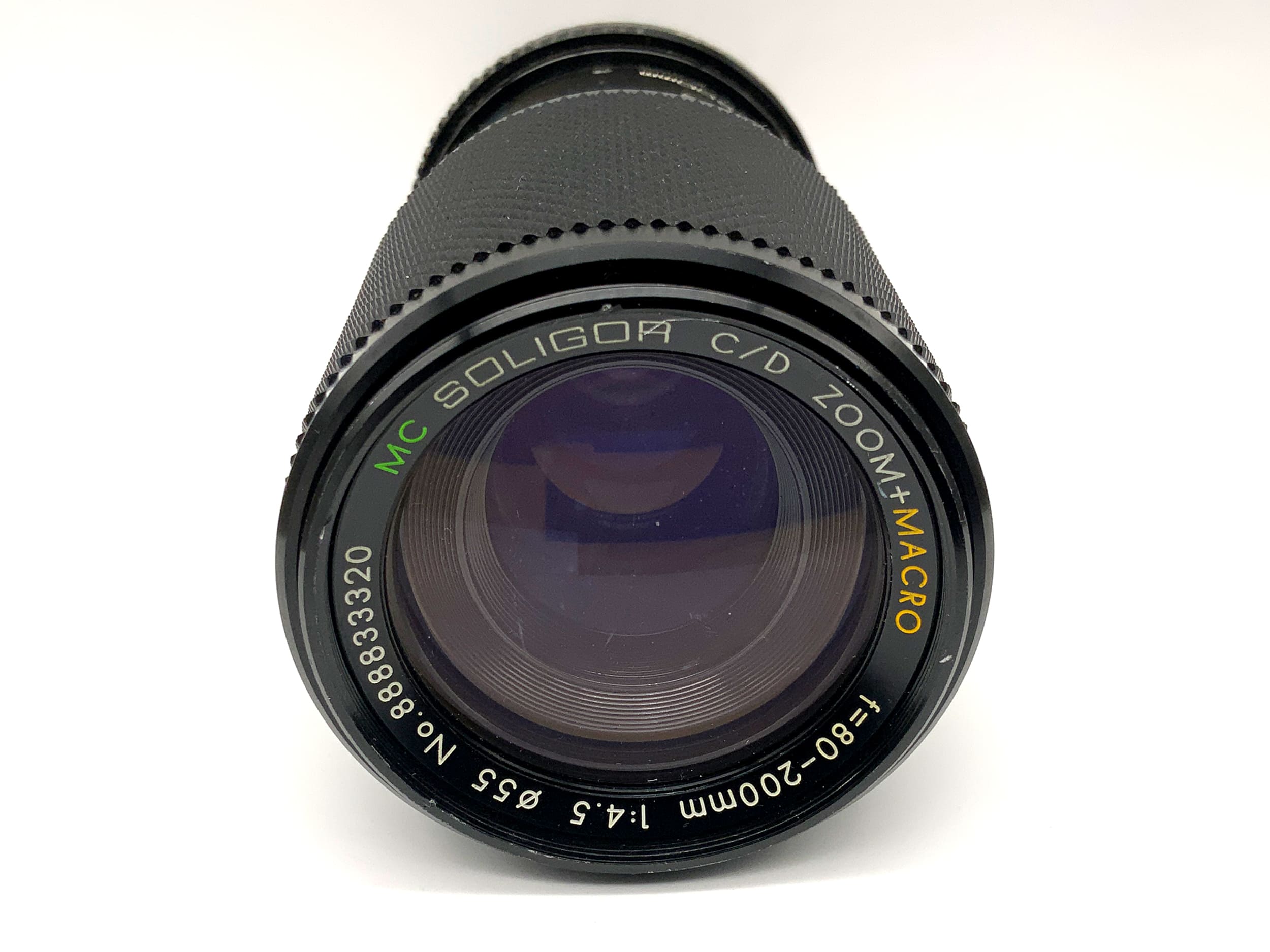 Objectif Soligor 80-200mm 1:4.5 MC C/D Zoom+Macro (M42)