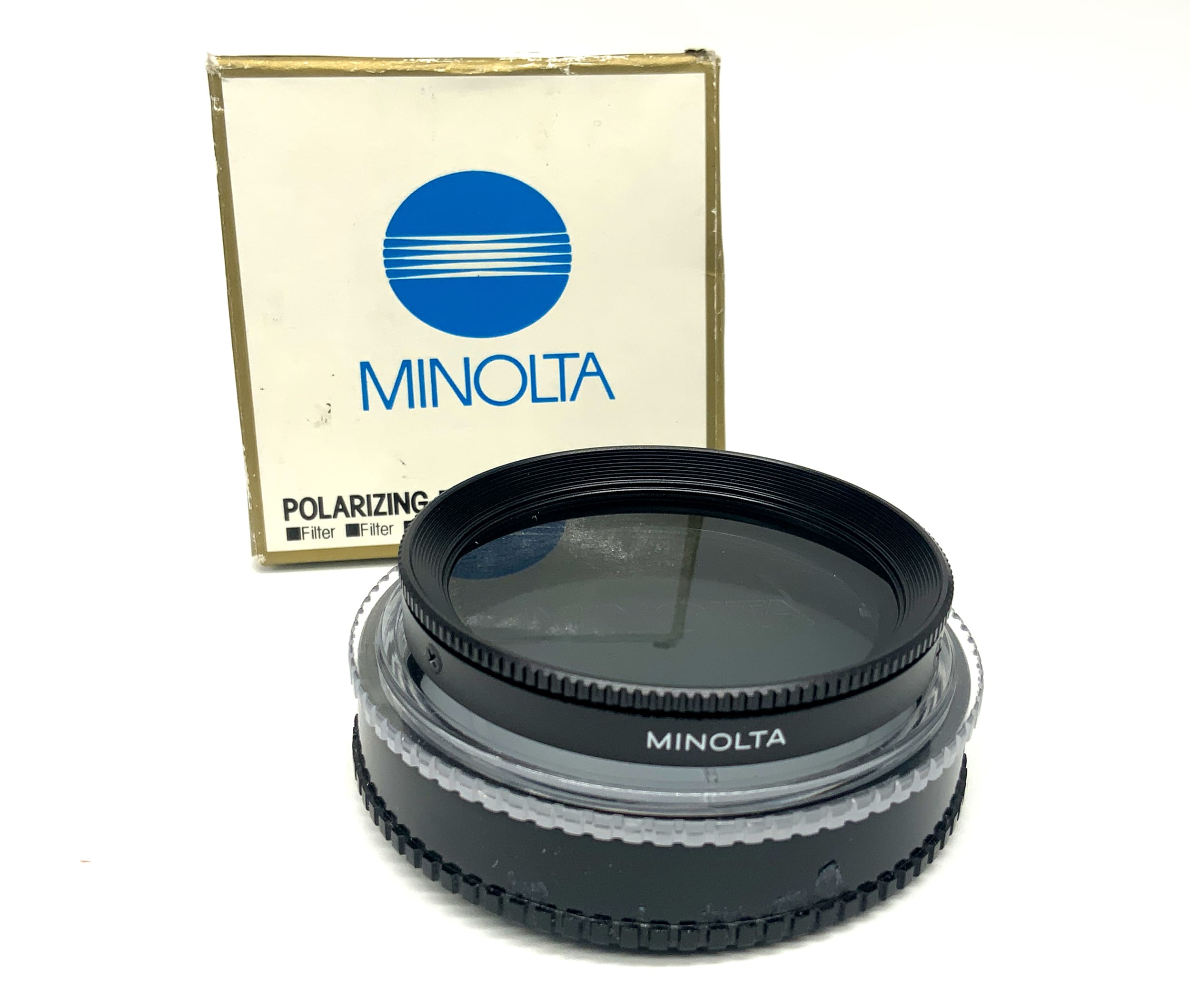 Minolta Polfilter Polarizing Filter Circular in OVP Filter 49mm Filtergewinde