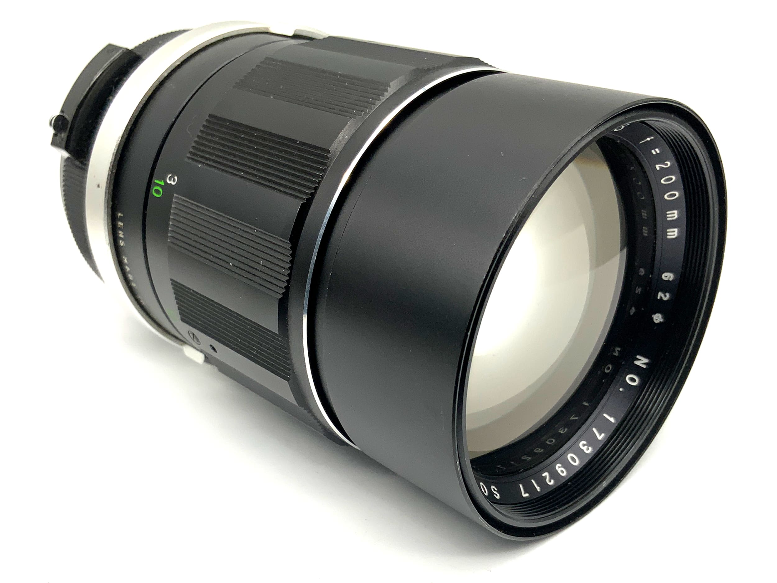 Objectif téléobjectif automatique Soligor 200 mm 1:3.5 (Minolta MD)