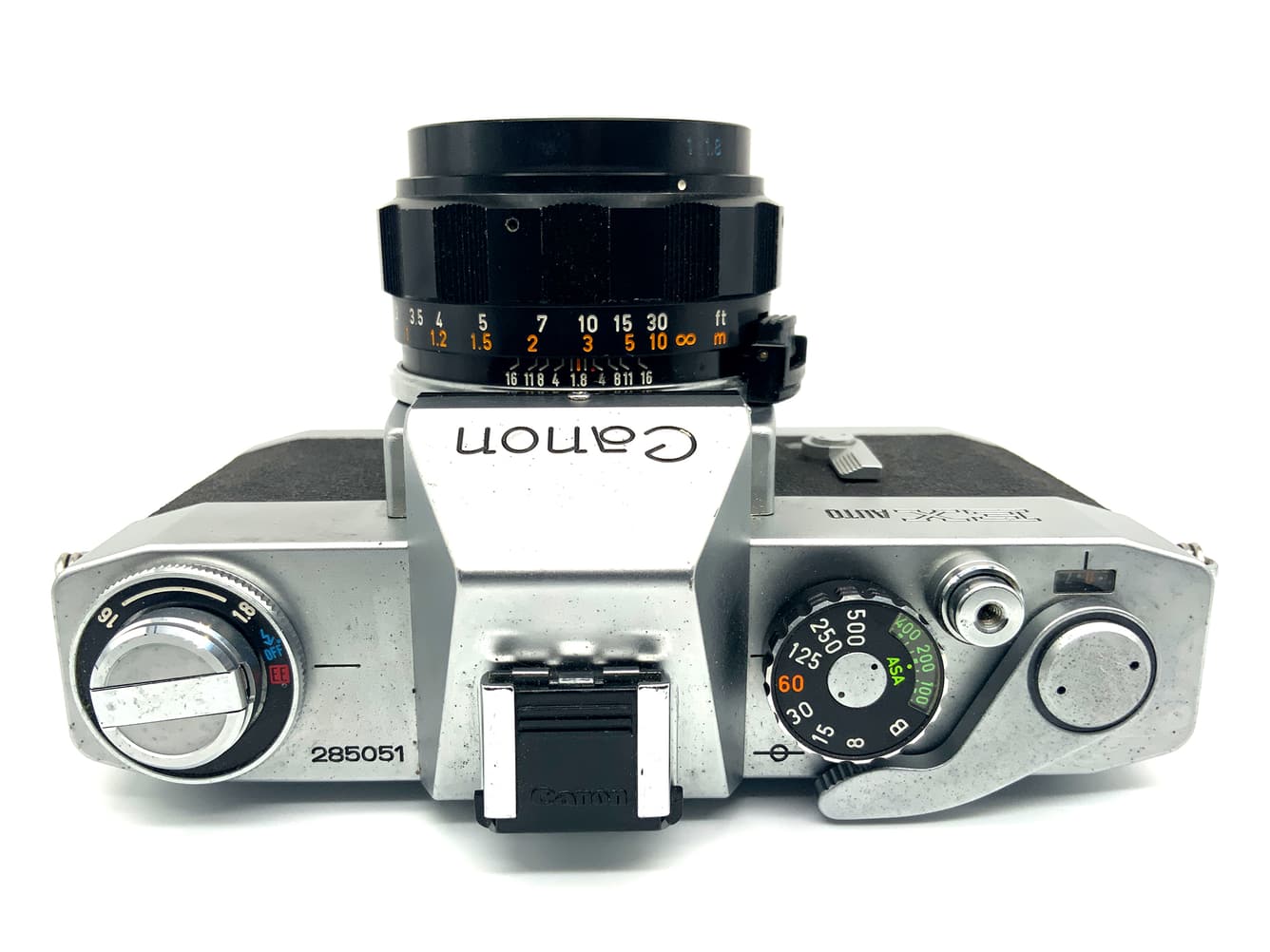 Canon EX Auto QL SLR 35mm SLR analog Body (Lens EX 50mm 1:1.8)