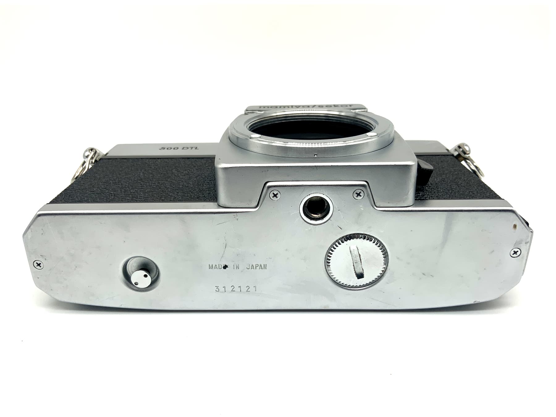 Mamiya/Sekor 500 Dtl SLR 35mm Spiegelreflexkamera analog Body Gehäuse (M42)
