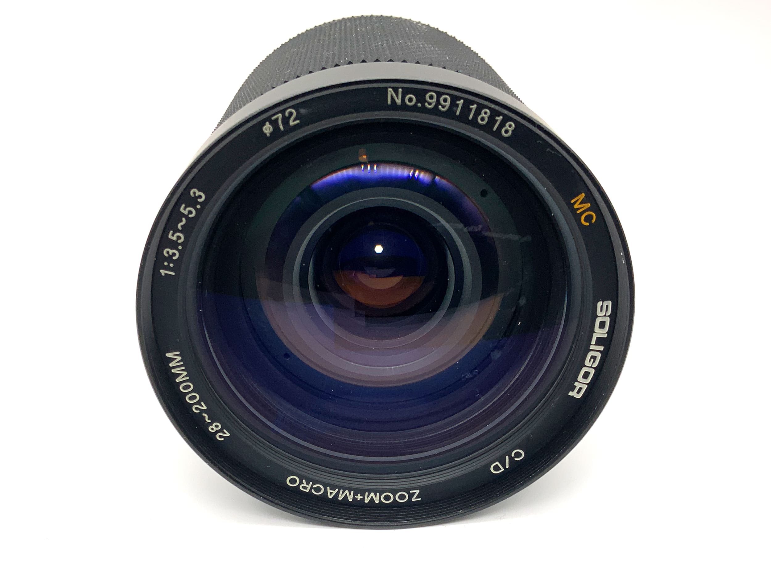 Objectif Soligor 28-200mm 1:3.5-5.3 MC C/D Zoom+Macro (Yashica / Contax)