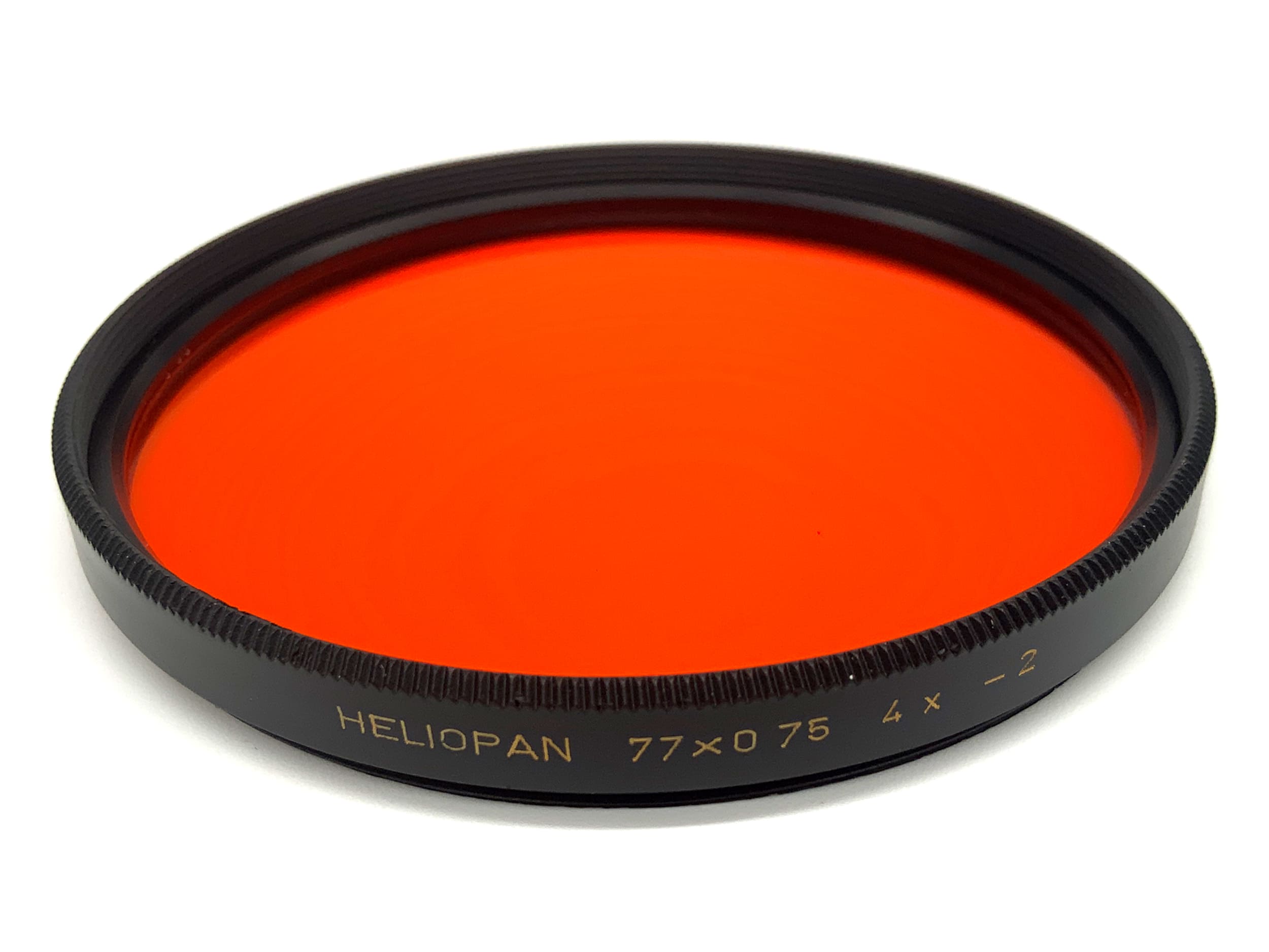 Heliopan Farbfilter orange 77x0,75 4x -2 Filter 77mm Kreisförmig Filtergewinde