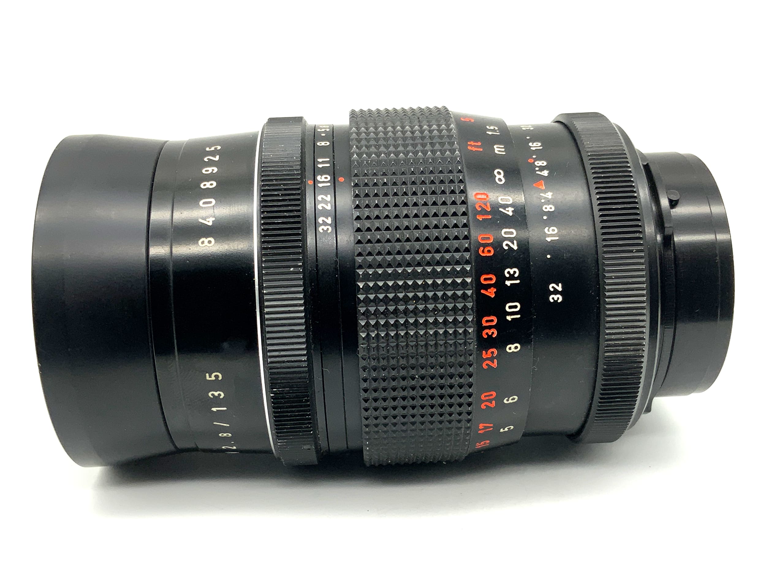 Objectif Pentacon 135 mm 1:2,8 Bokeh 15 lames alias Meyer Optik Orestor (Praktina)