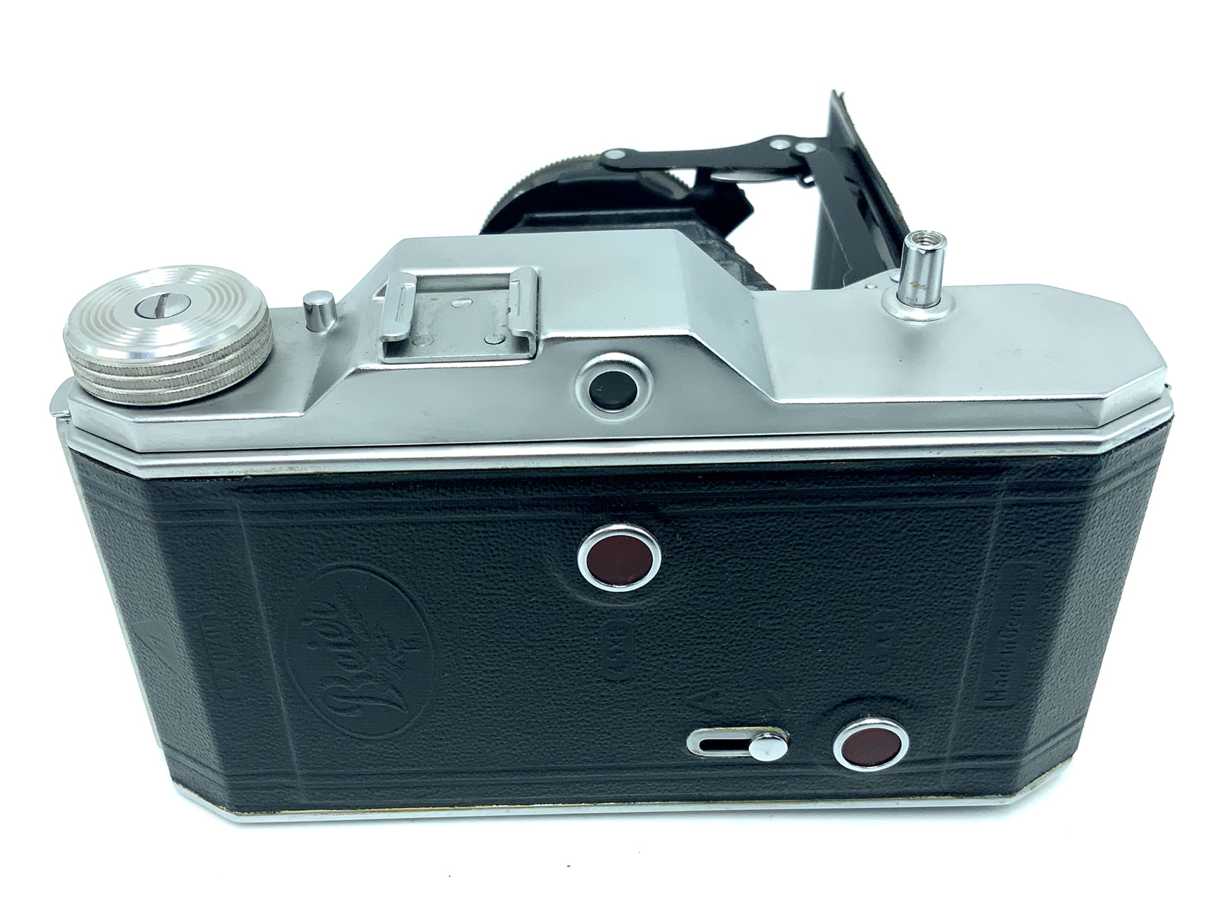 Beier Beirax Klappkamera mit E. Ludwig Meritar 105mm 1:6.3 Analogkamera