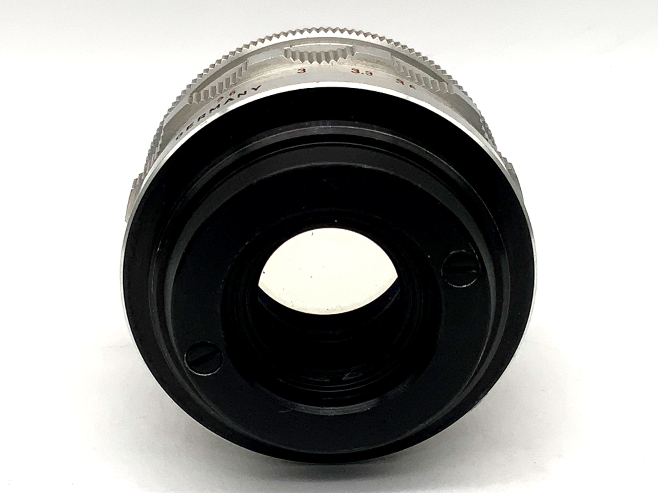 Carl Zeiss 50mm 1:2.8 lens Tessar 12 Blades Q1 compact from Jena (M42)