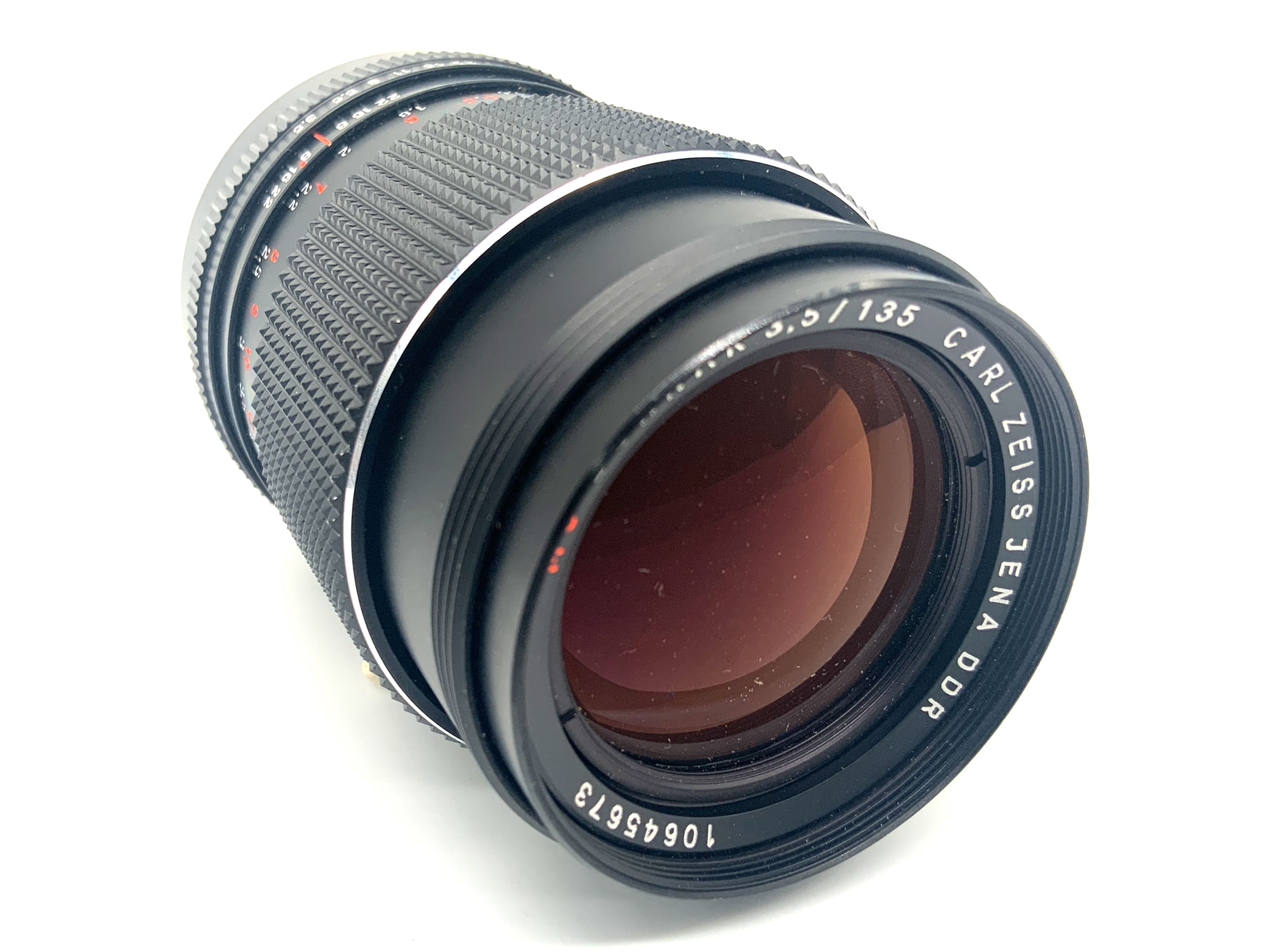 Carl Zeiss Jena MC Sonnar 135mm 1:3.5 Objektiv Festbrennweite (M42) Text lesen!