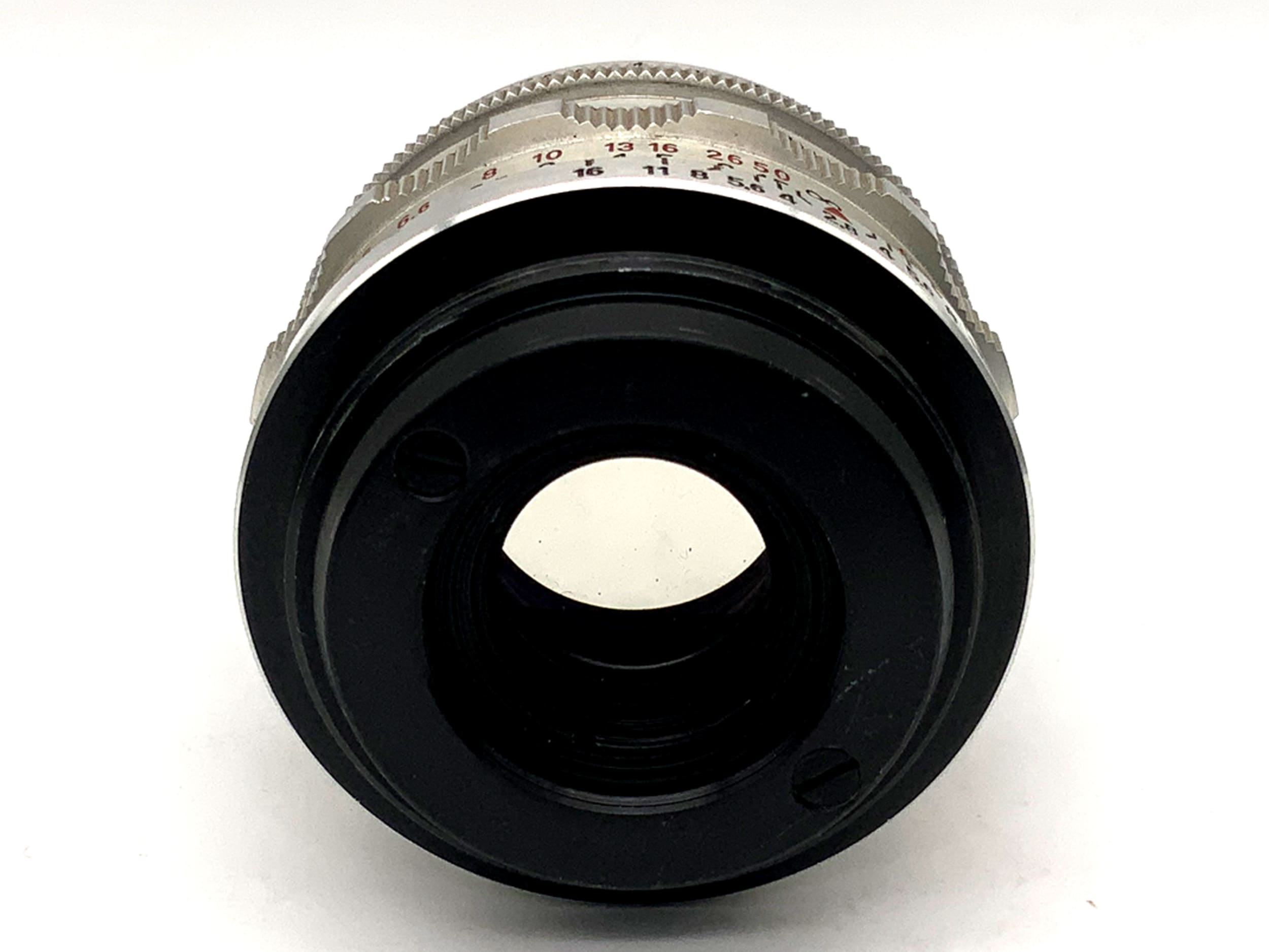 Objectif Carl Zeiss Jena 50 mm 1:2.8 Tessar 12 lames Q1 compact (M42)