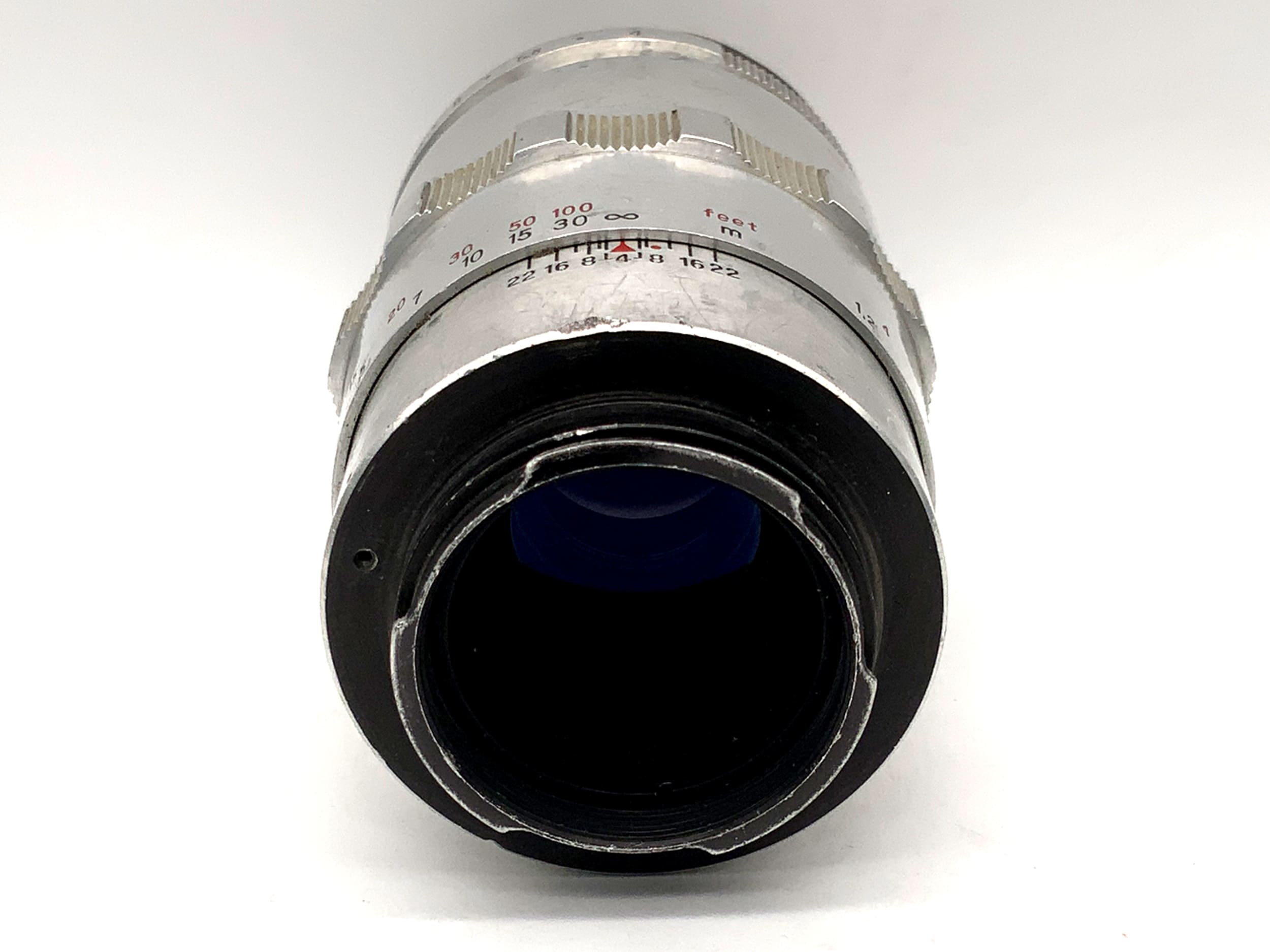 Objectif Carl Zeiss 135 mm 1:4 Q1 Sonnar de Jena (Exa)