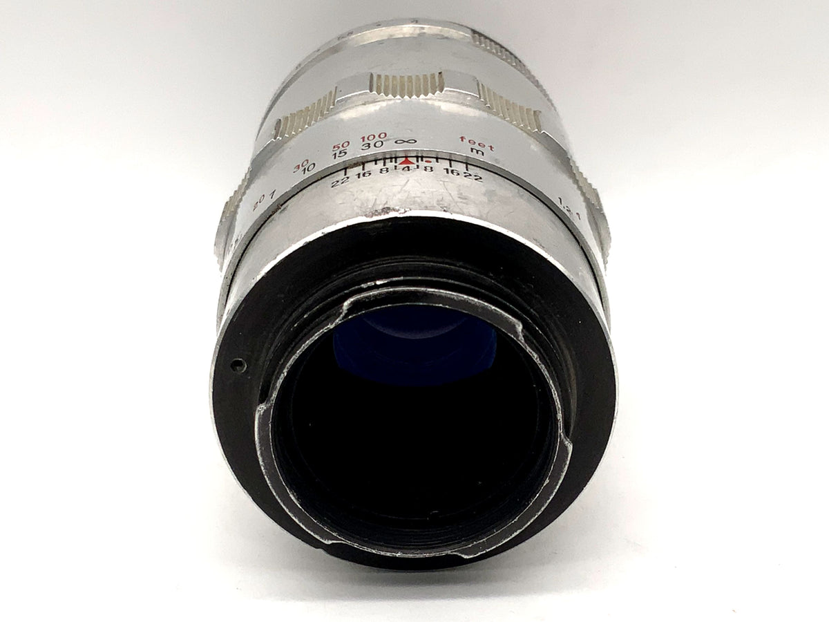 Objectif Carl Zeiss 135 mm 1:4 Q1 Sonnar de Jena (Exa)