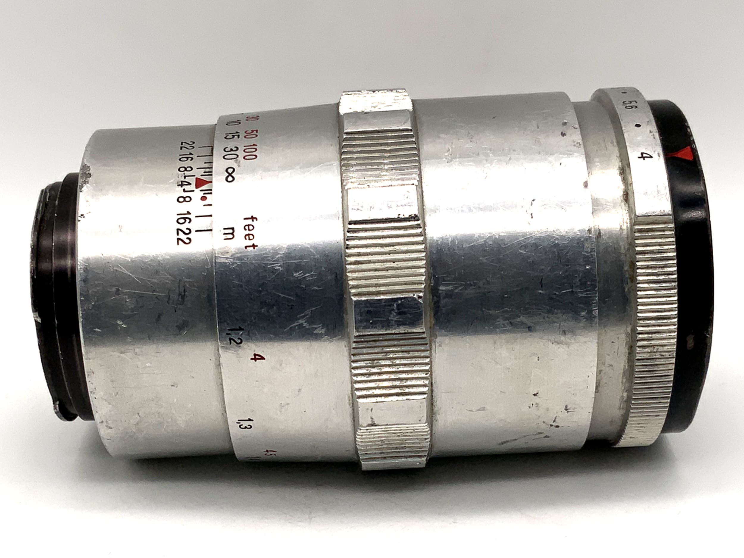 Objectif Carl Zeiss 135 mm 1:4 Q1 Sonnar de Jena (Exa)