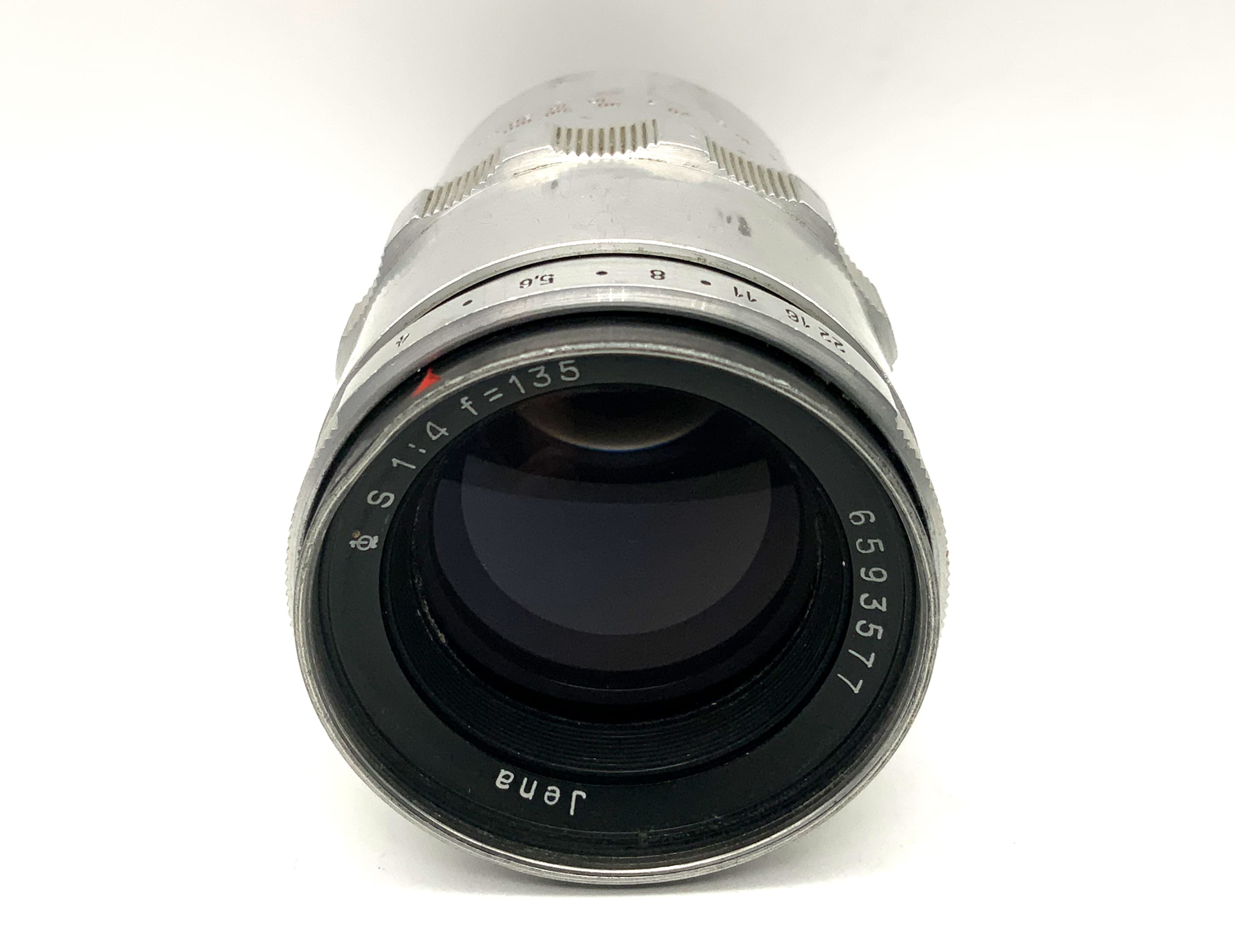 Objectif Carl Zeiss 135 mm 1:4 Q1 Sonnar de Jena, objectif à focale fixe (M42)
