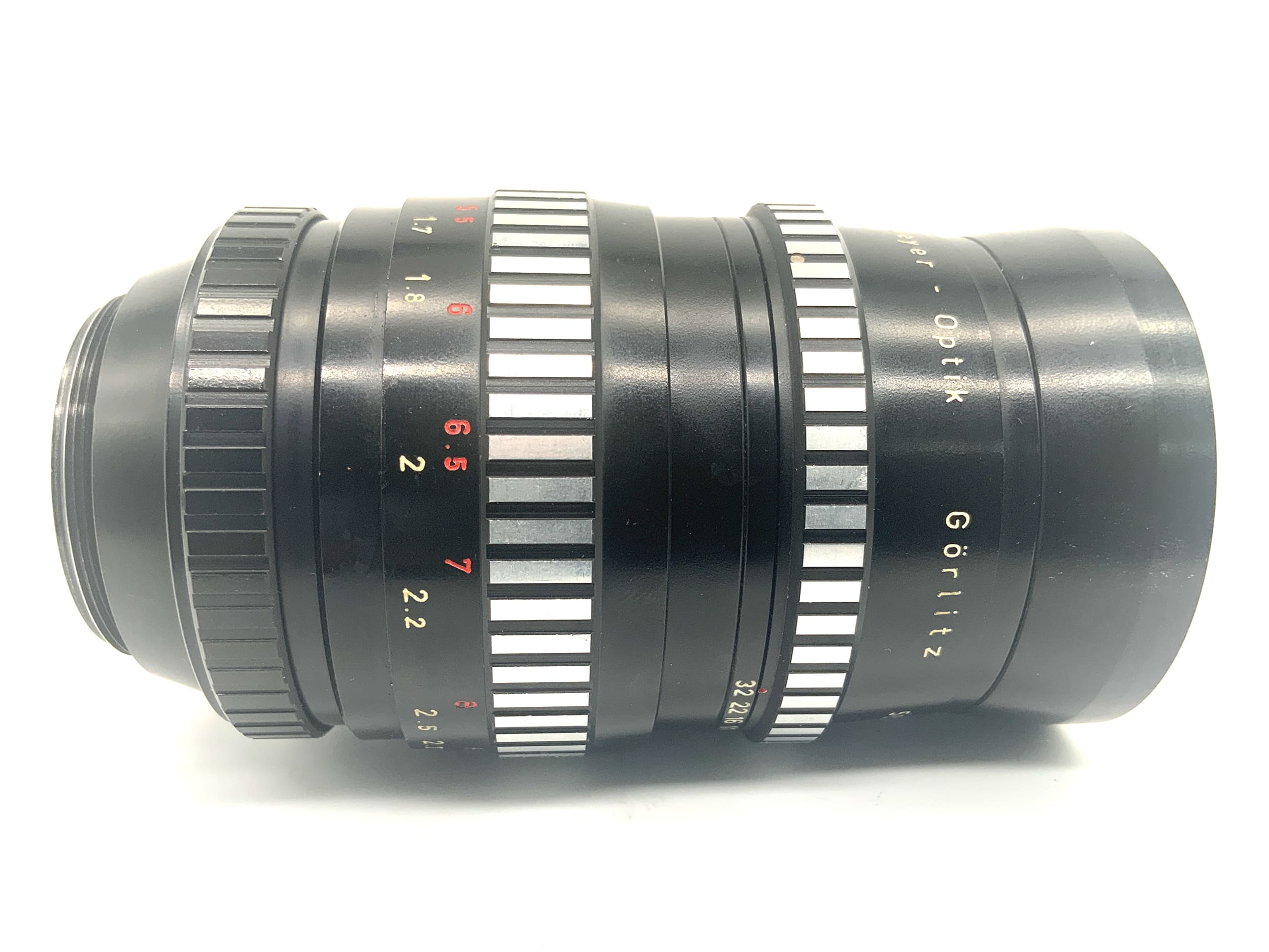 Meyer-Optik Görlitz Orestor 135mm 1:2.8 Objektiv Zebra Festbrennweite (M42)