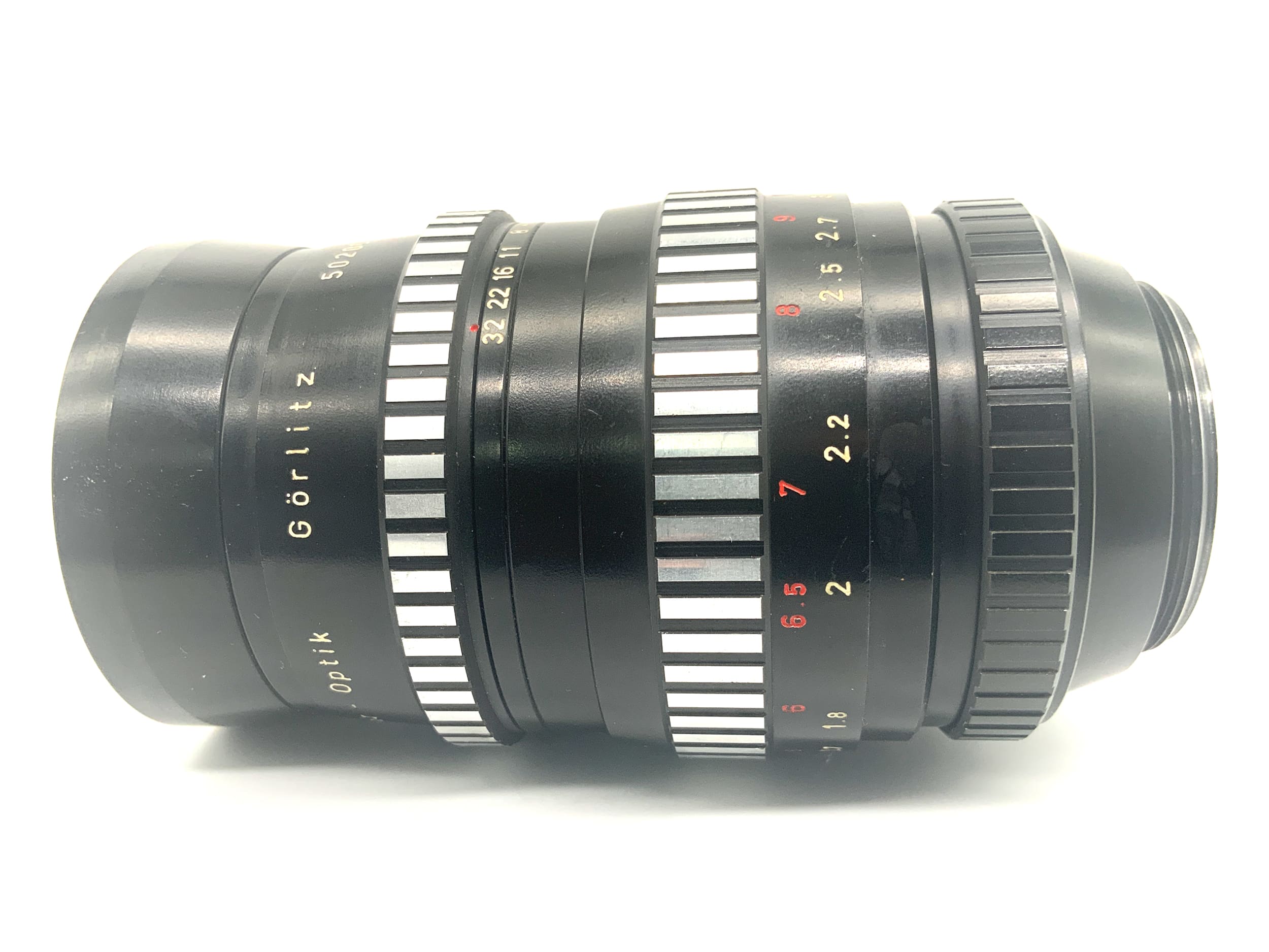 Meyer-Optik Görlitz Orestor 135mm 1:2.8 Objektiv Zebra Festbrennweite (M42)