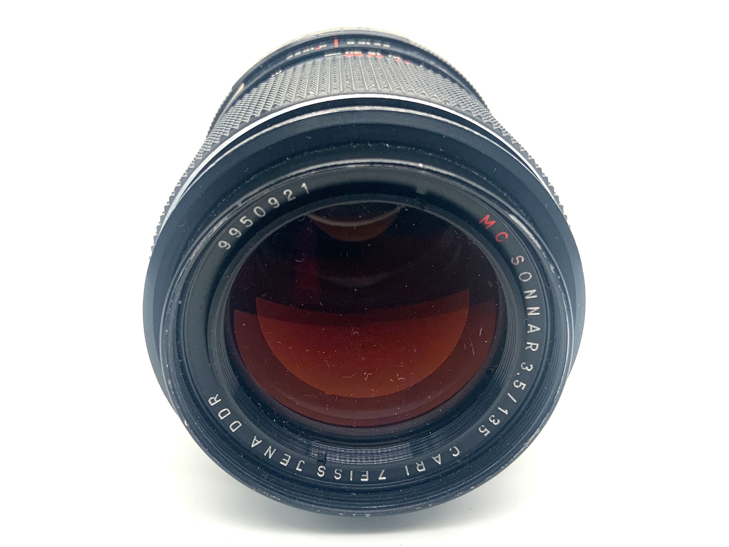 Carl Zeiss Jena MC Sonnar 135mm 1:3.5 Objektiv Festbrennweite (M42) Pilz!