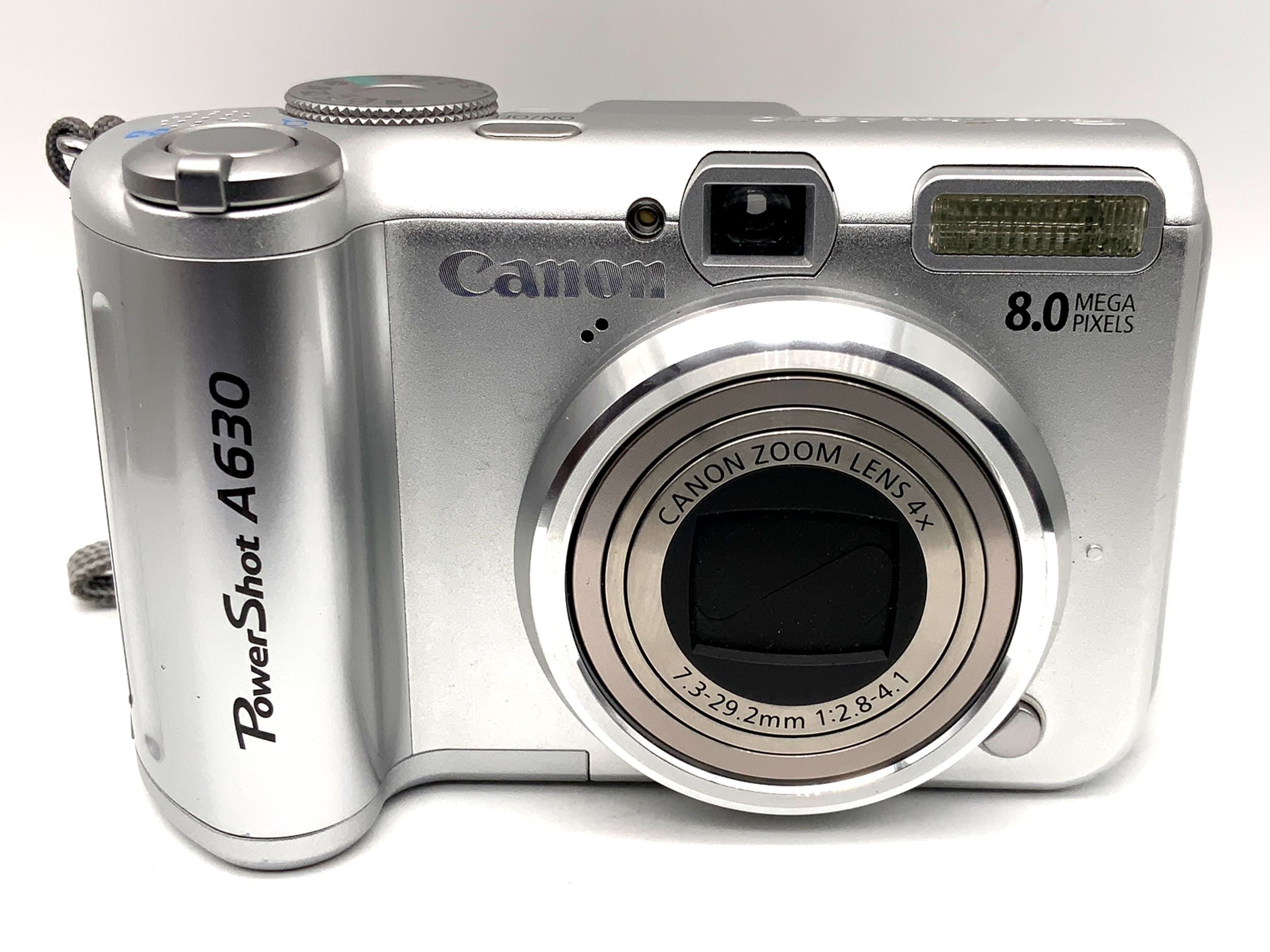 Appareil photo numérique compact Canon PowerShot A630 avec quadruple objectif 7,3-29,2 mm f/2,8-4,1, 8 mégapixels