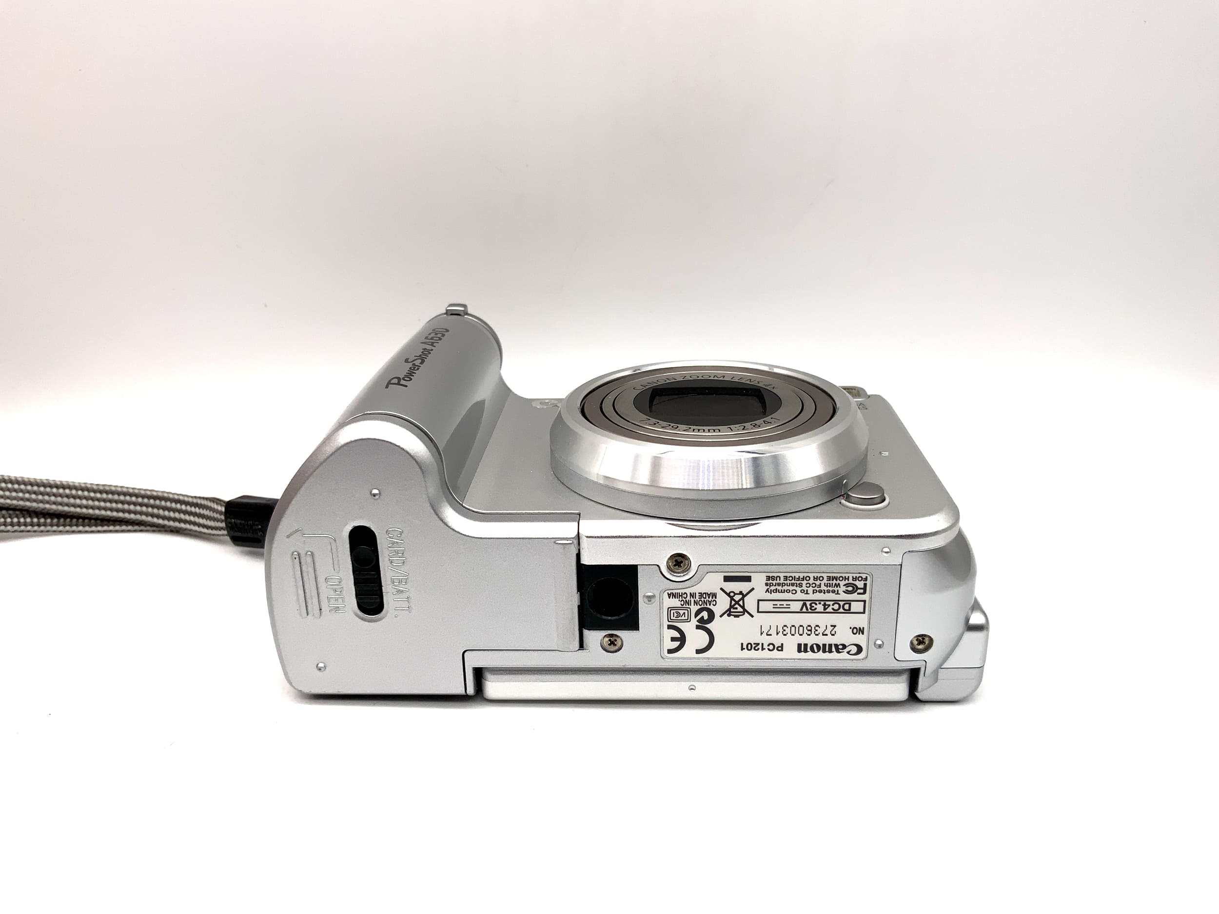 Canon PowerShot A630 Digital Compact Camera with 4x 7.3-29.2mm 1:2.8-4.1 8.0 MP