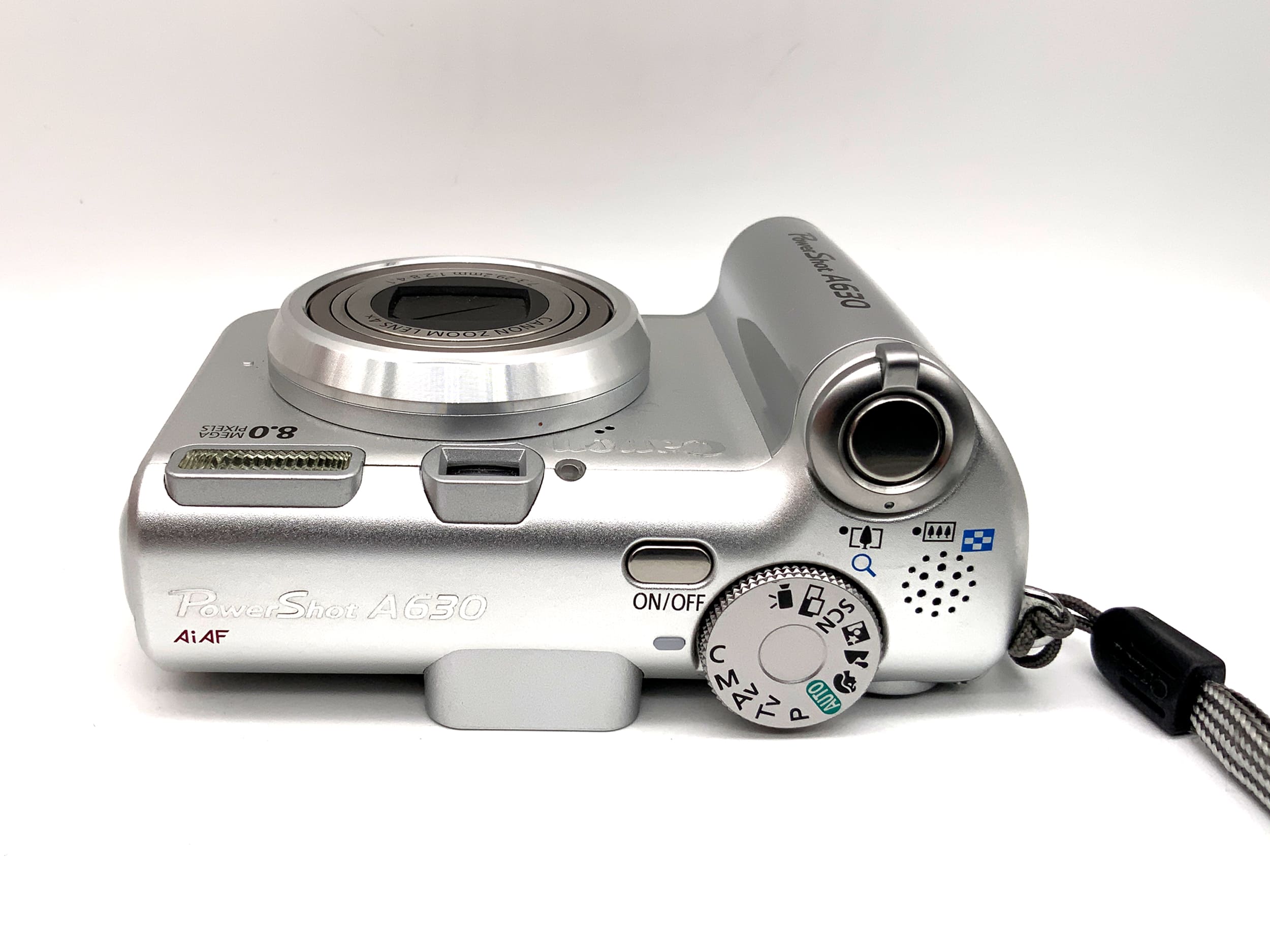 Canon PowerShot A630 Digital Compact Camera with 4x 7.3-29.2mm 1:2.8-4.1 8.0 MP