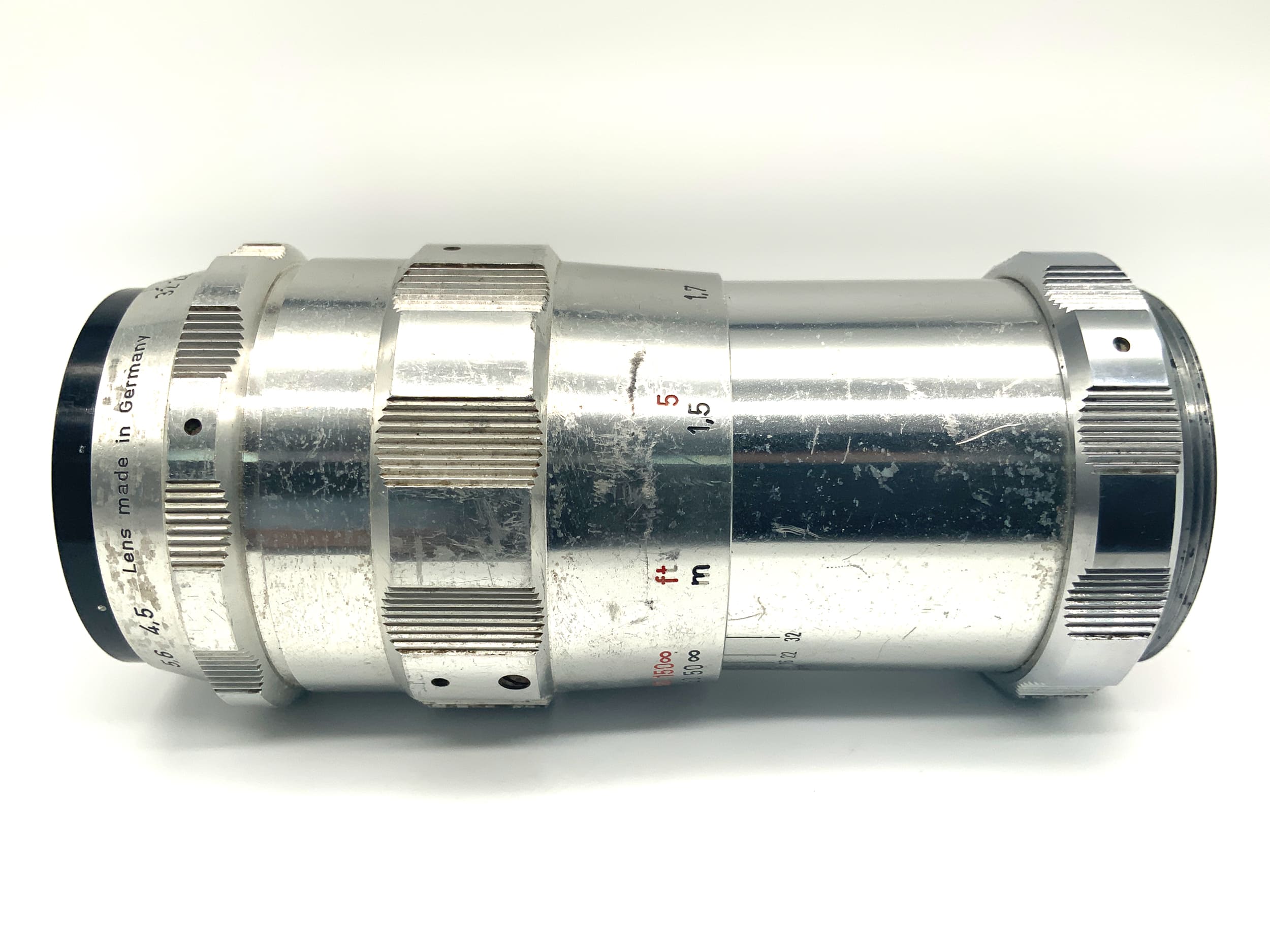 A. Schacht Ulm Travegon R 135mm 1:4.5 Objektiv Festbrennweite (M42) Nebel!