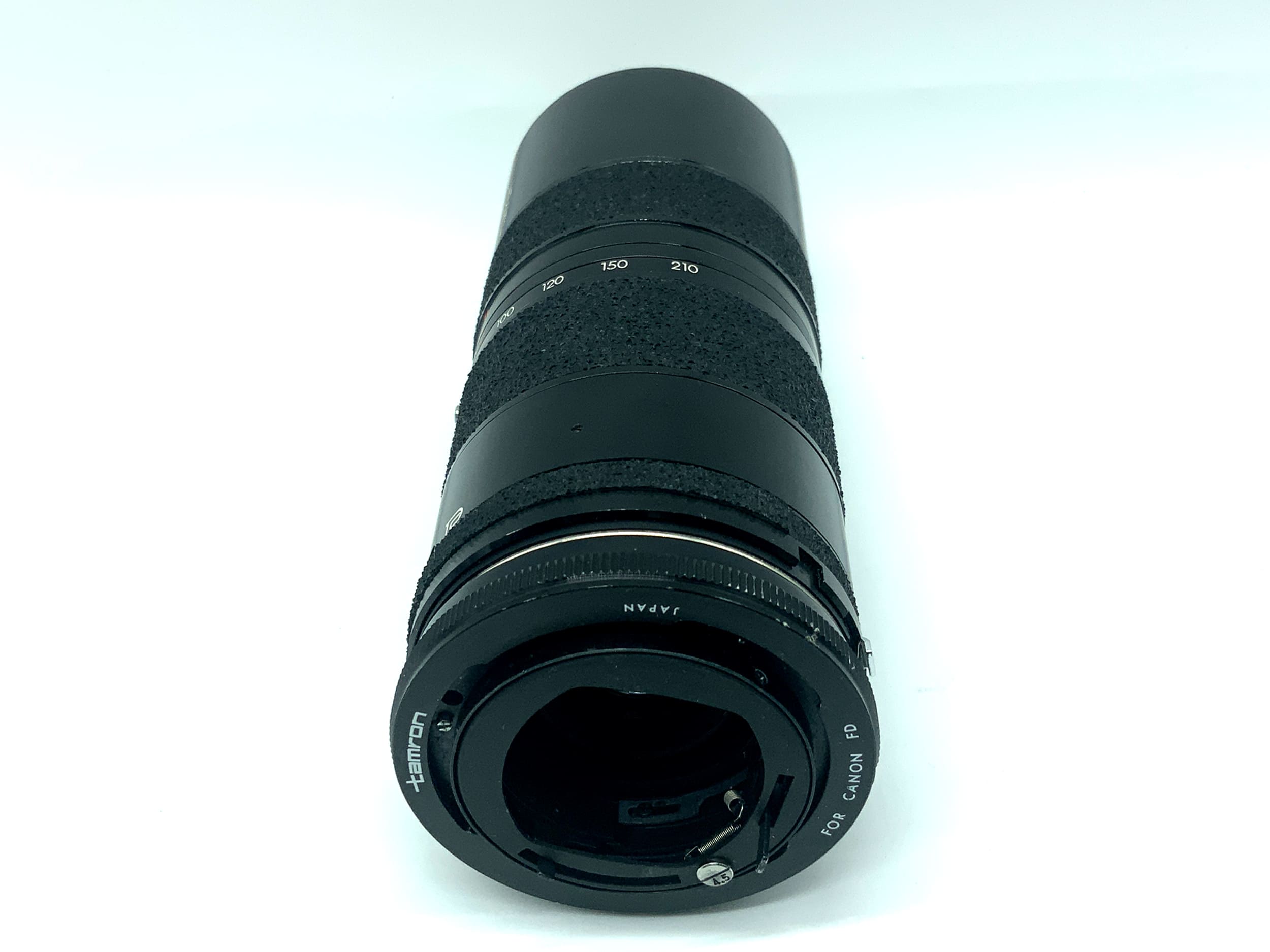 Objectif Tamron 85-210 mm 1:4.5 BBAR MC Macro Zoom (Canon FD)