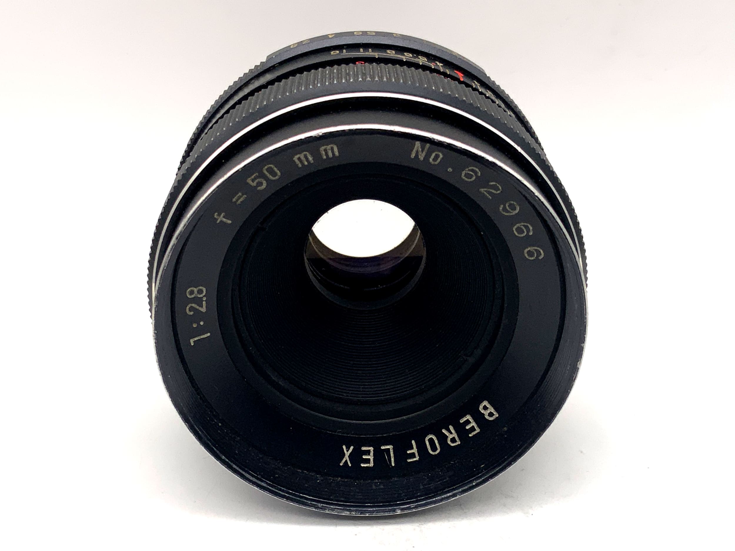 Objectif Beroflex 50 mm 1:2.8 à focale fixe (M42)