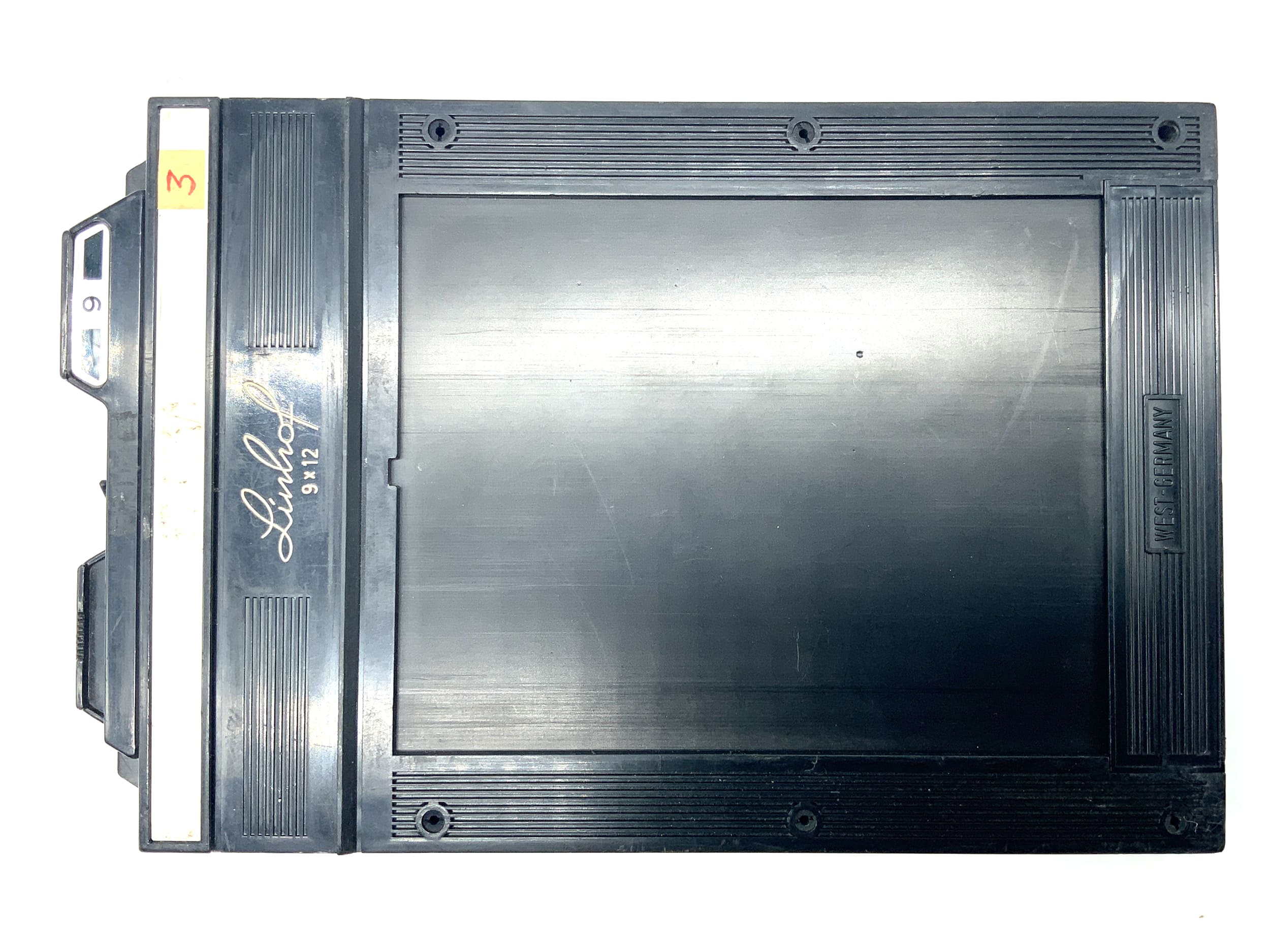 Porte-film Linhof 9x12 Double Sheet Film Cassette Magazine Grand Format