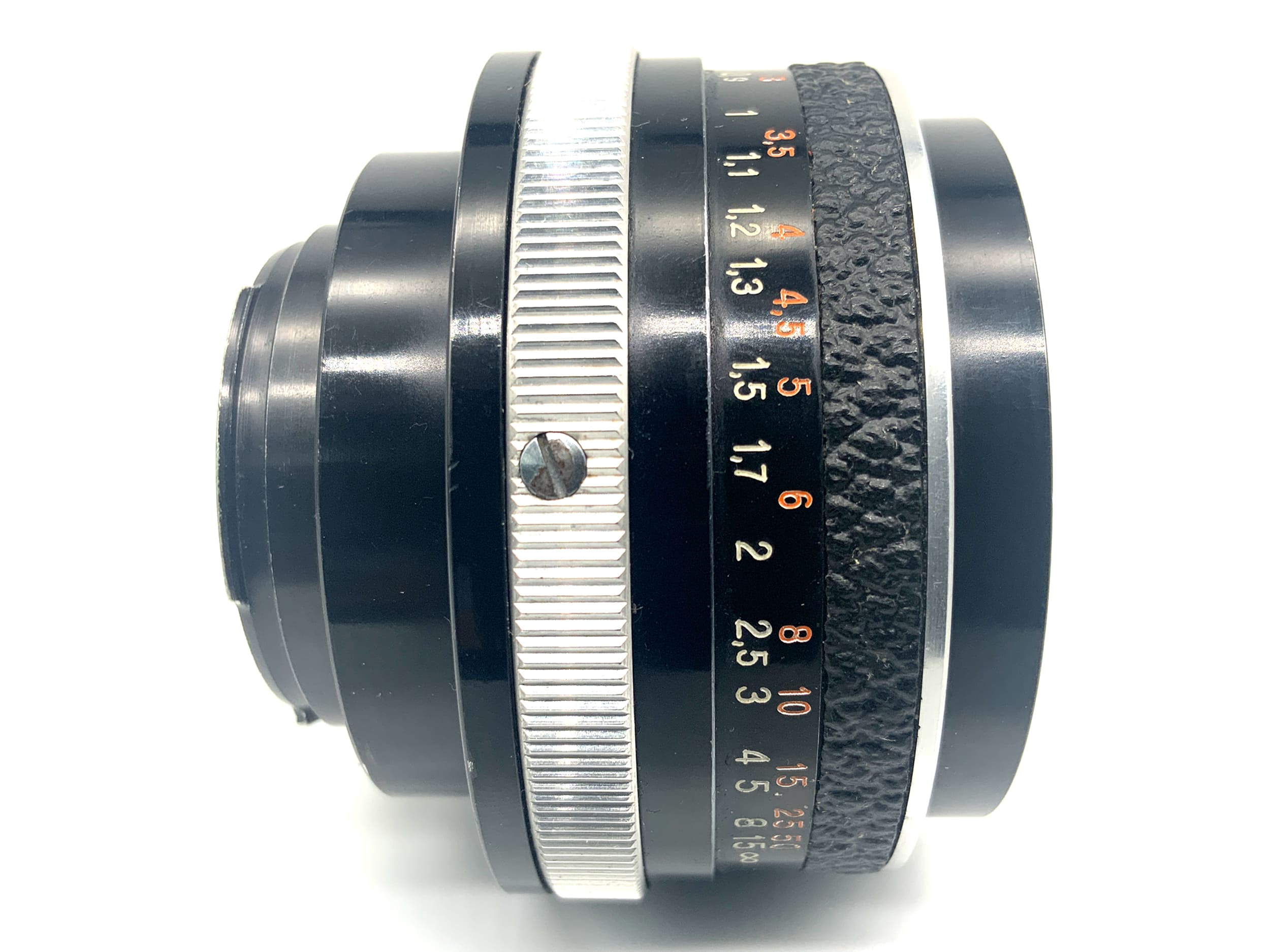 Carl Zeiss Jena Q1 Tessar 50mm 1:2.8 Objektiv Festbrennweite (EXA) Text lesen!