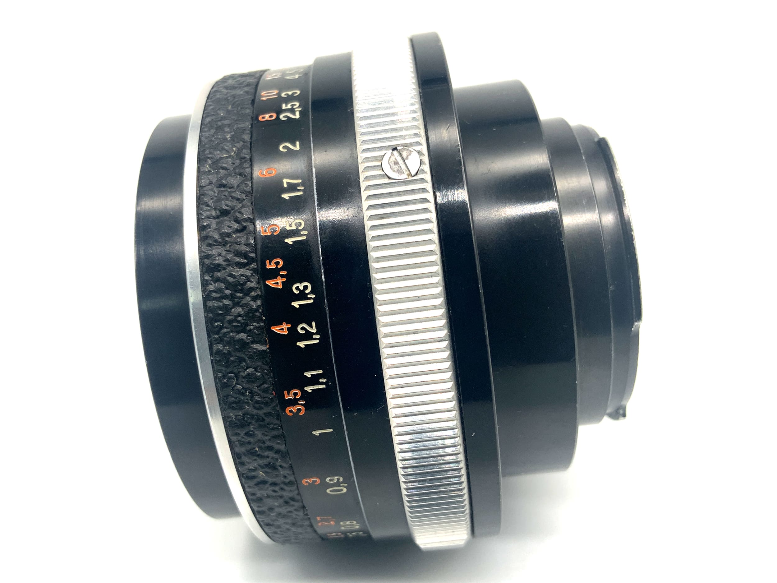 Carl Zeiss Jena Q1 Tessar 50mm 1:2.8 Objektiv Festbrennweite (EXA) Text lesen!