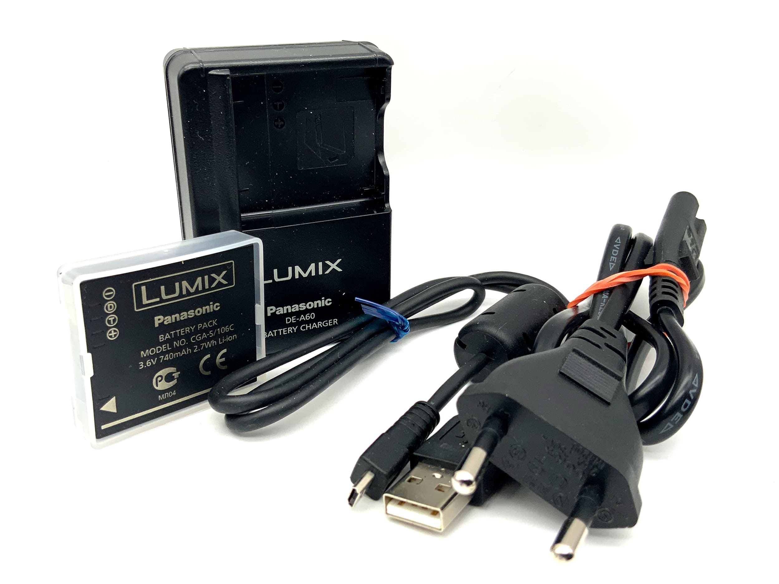 Panasonic Lumix DMC-FS10 digital compact camera 5x optical zoom 12 MP in original packaging