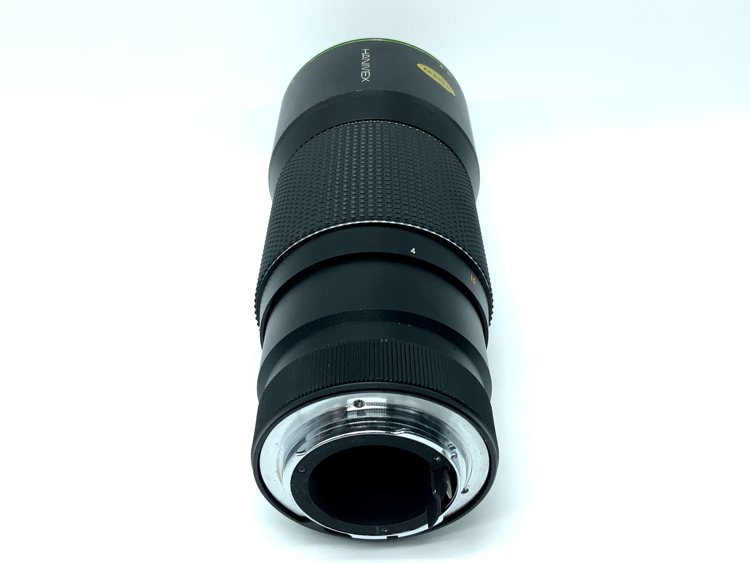 Objectif Hanimex 300 mm 1:4 à focale fixe automatique MC (Konica AR)