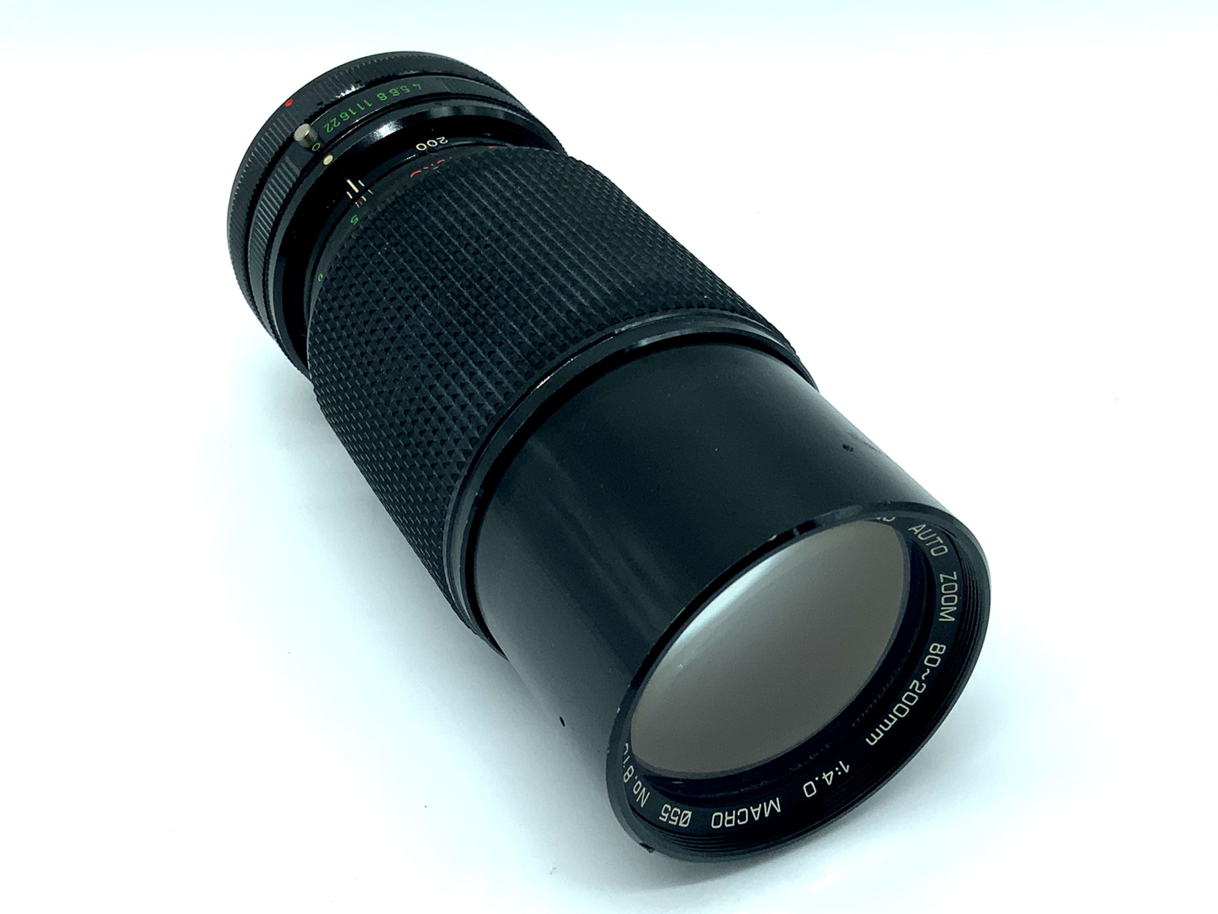 Objectif Hanimex 80-200 mm 1:4 Hi.Tec à zoom automatique macro (Canon FD)