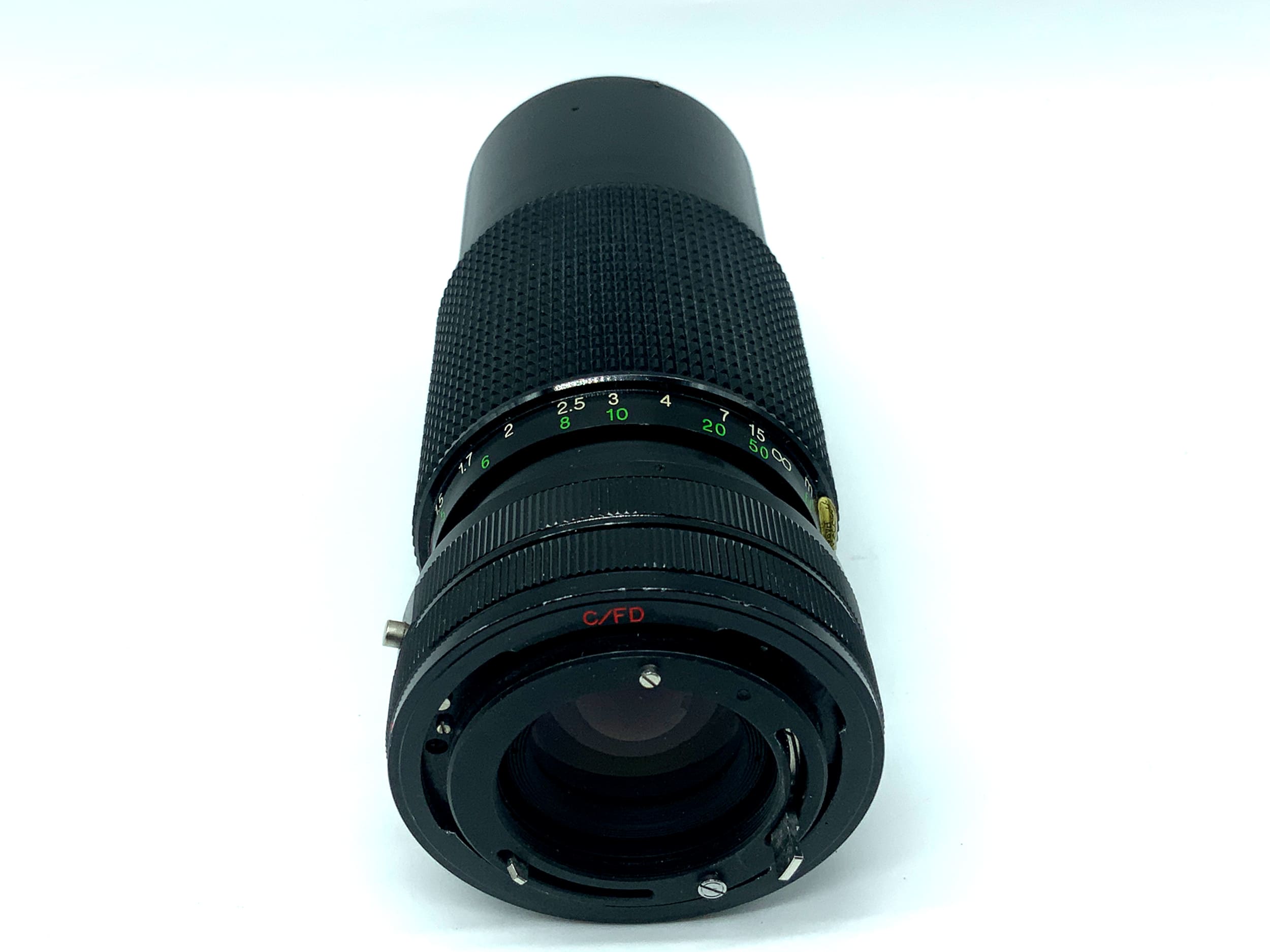 Objectif Hanimex 80-200 mm 1:4 Hi.Tec à zoom automatique macro (Canon FD)