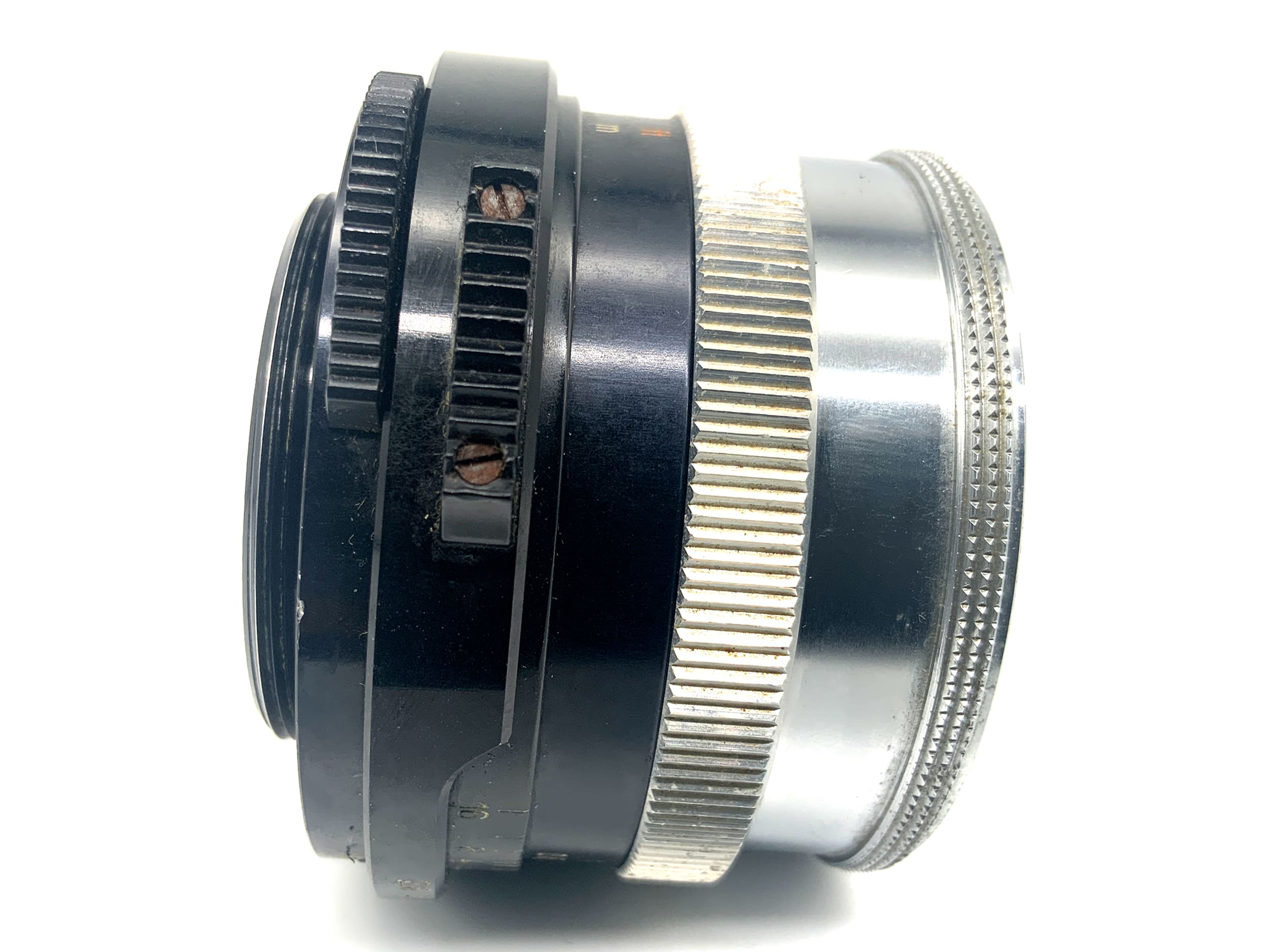 Carl Zeiss Tessar 50mm 1:2.8 Objektiv Festbrennweite (M42) Pilz!