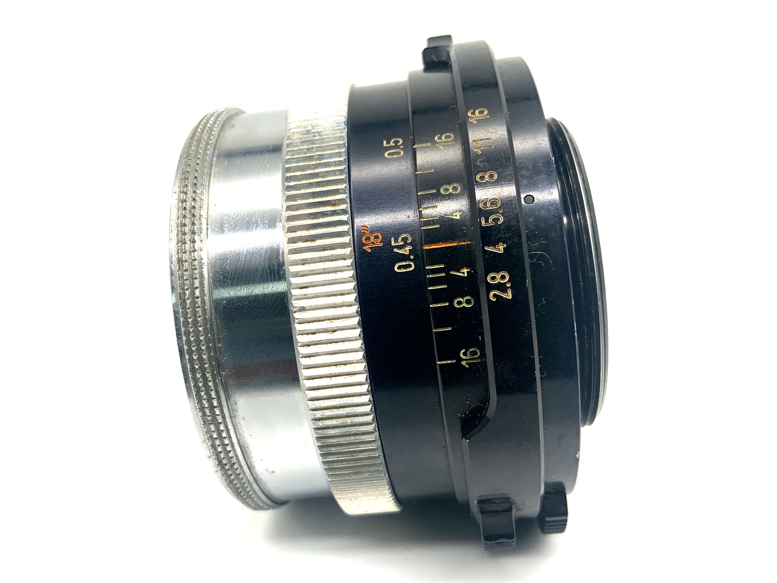 Carl Zeiss Tessar 50mm 1:2.8 Objektiv Festbrennweite (M42) Pilz!