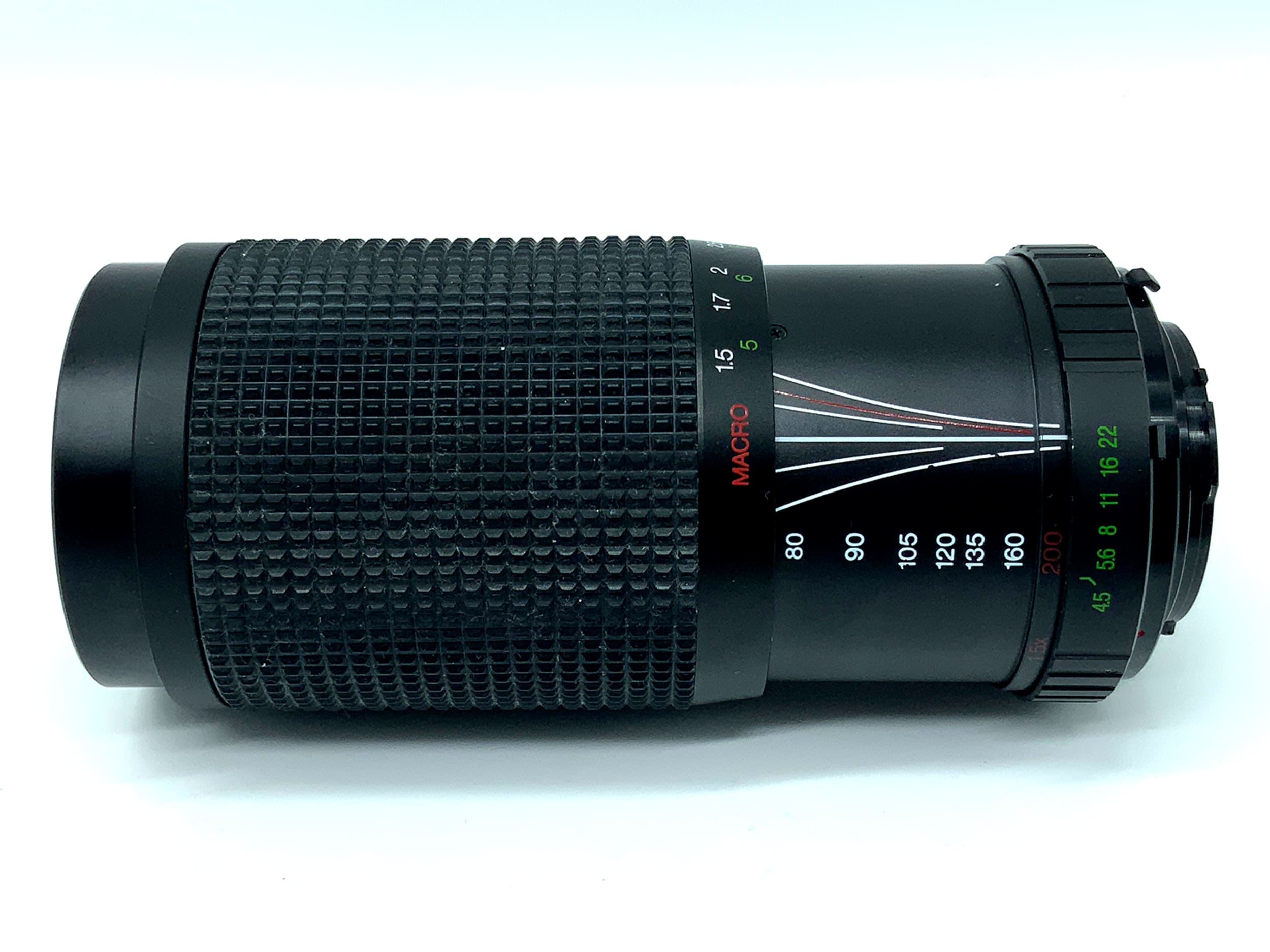 Hanimex 80-200mm 1:4.5 Lens Hi.Tec Zoom Macro Zoom Lens (Minolta MD)