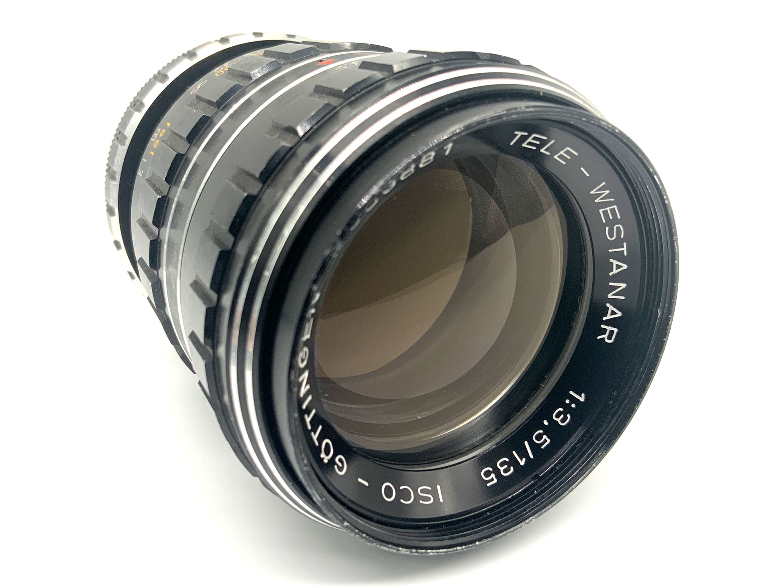 Isco-Göttingen Tele Westanar 135mm 1:3.5 Objektiv 15 Blades Festbrennweite (EXA)