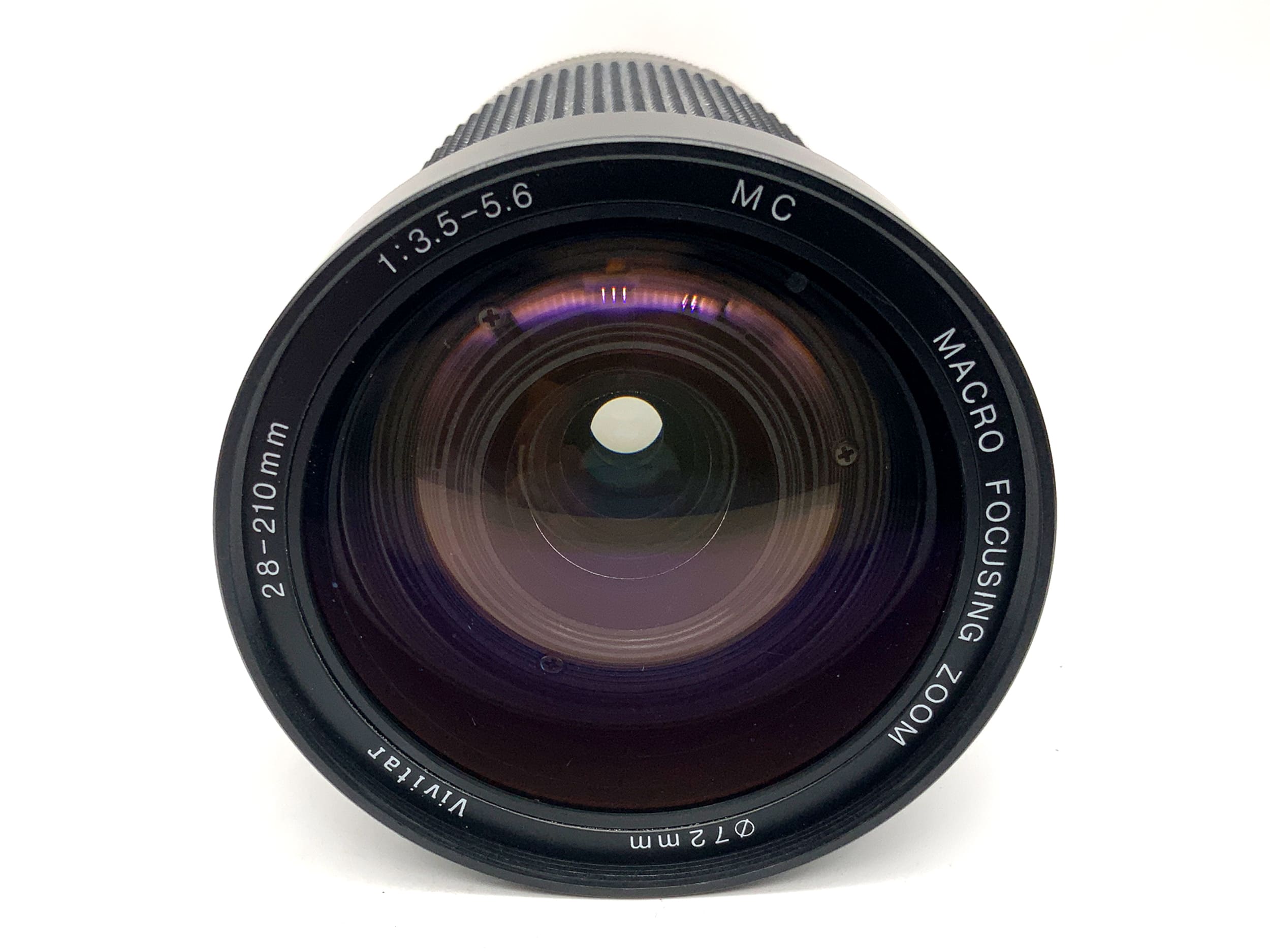 Objectif zoom macro Vivitar 28-210 mm 1:3.5-5.6 (M42)