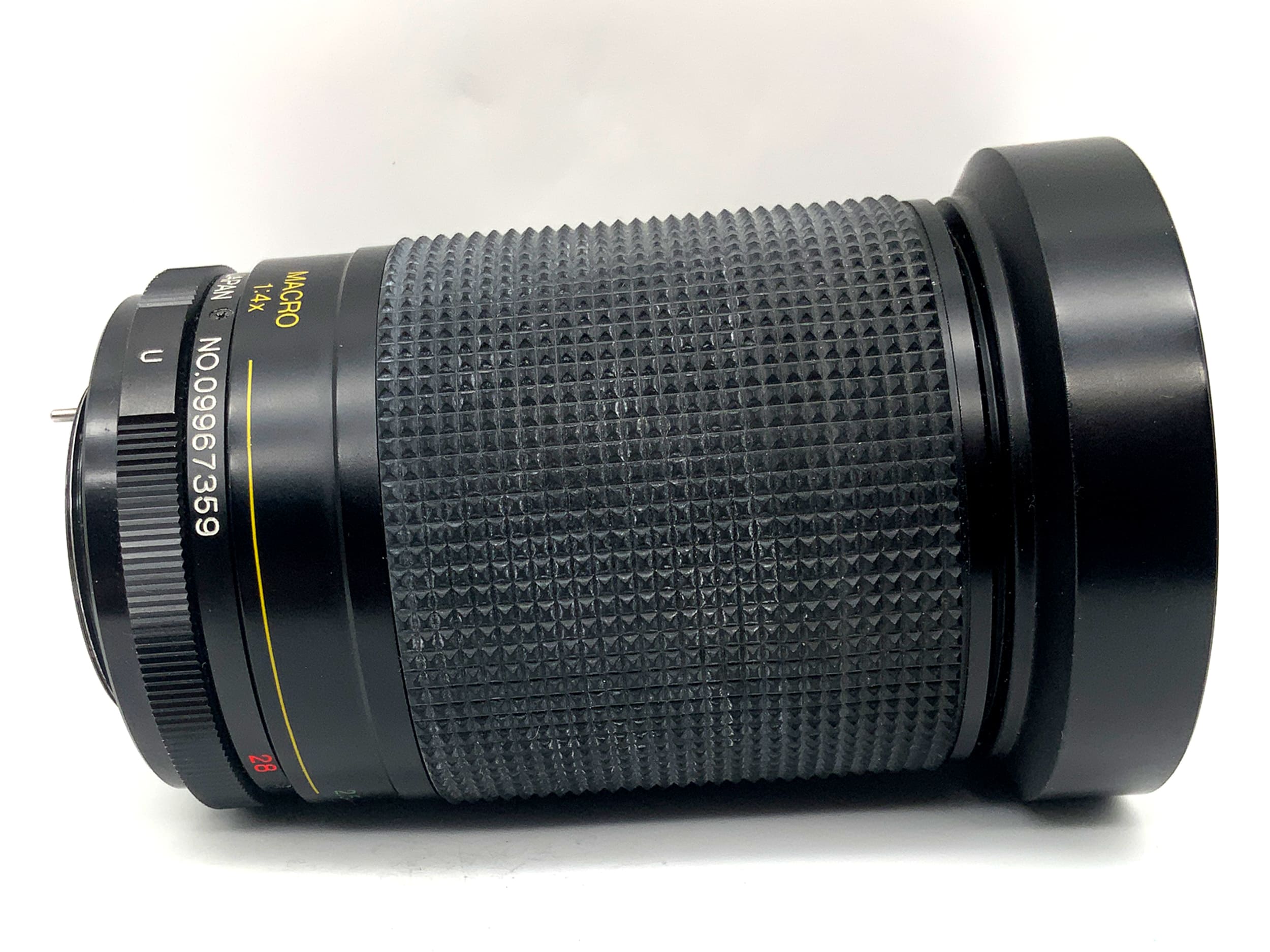 Objectif zoom macro Vivitar 28-210 mm 1:3.5-5.6 (M42)