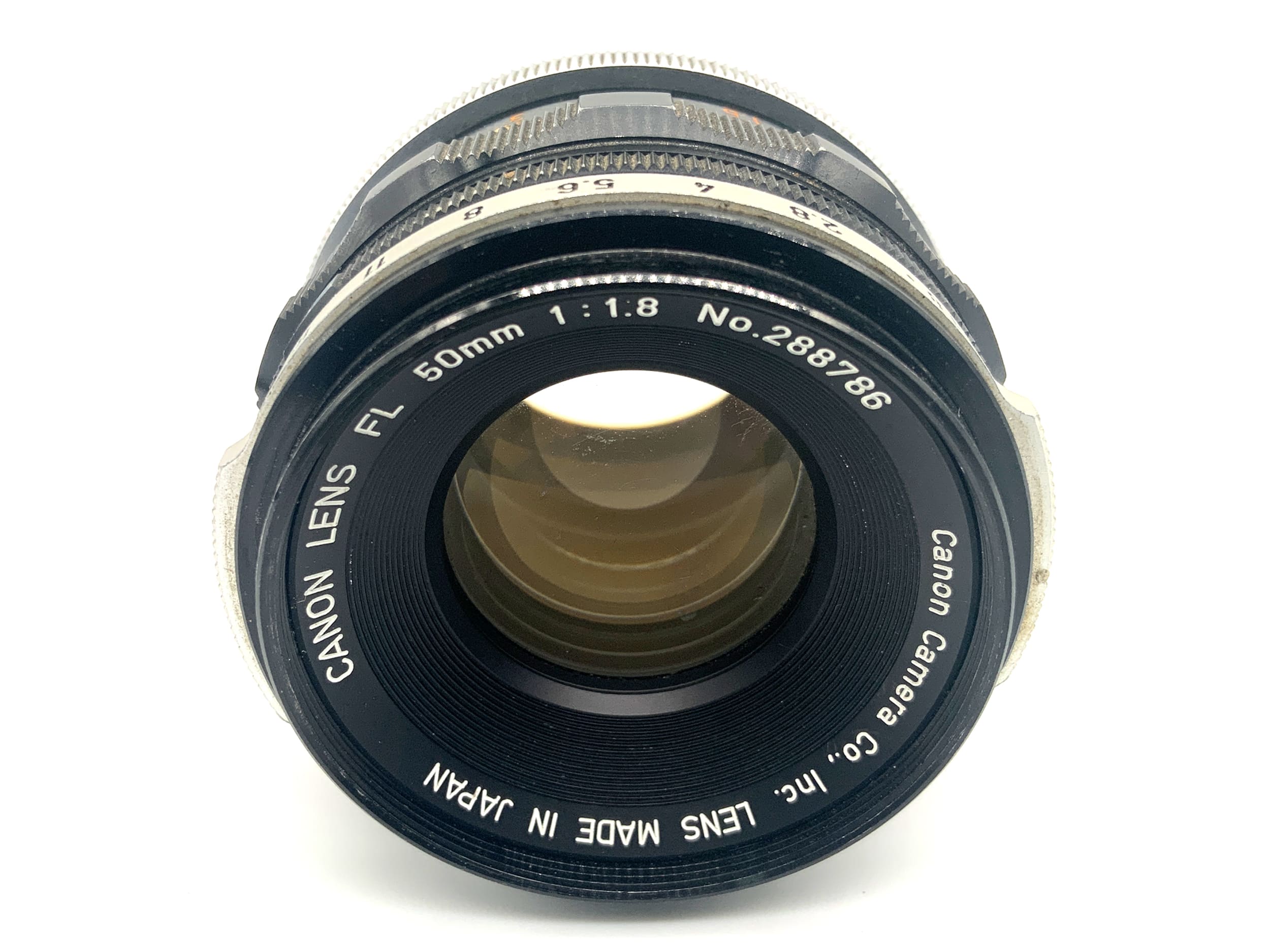 Canon Lens FL 50mm 1:1.8 Objektiv Festbrennweite (Canon FD) Pilz!