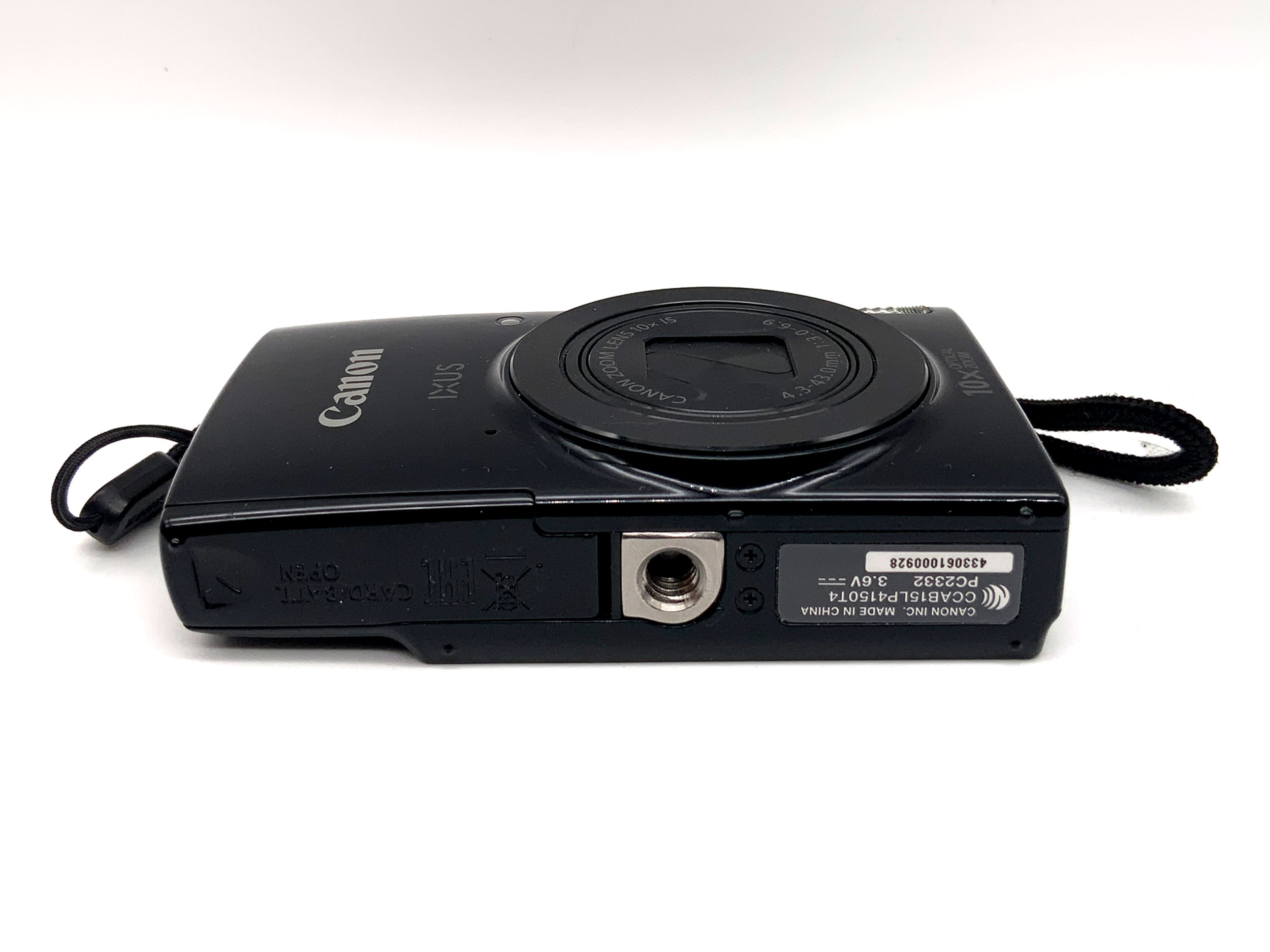 Appareil photo numérique compact Canon IXUS 190 avec stabilisation d'image 10x, objectif 4,3-43 mm, ouverture f/3-6,9, HD et Wi-Fi