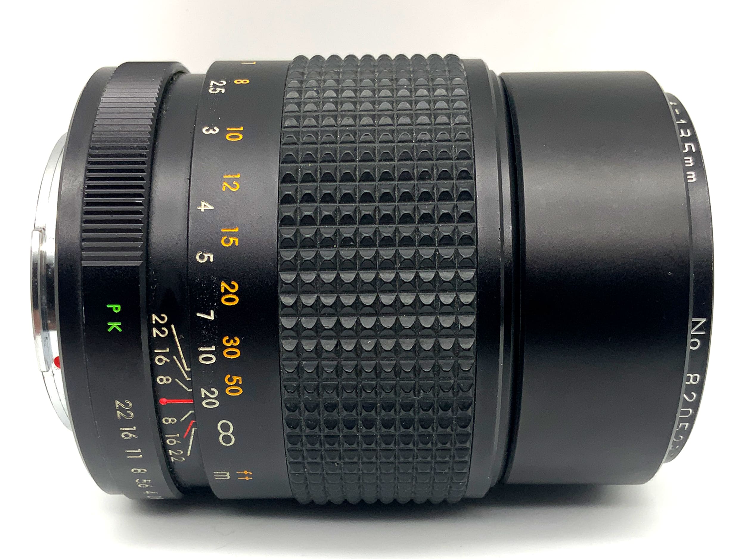 Seikanon 135mm 1:2.8 MC prime lens (Pentax K)