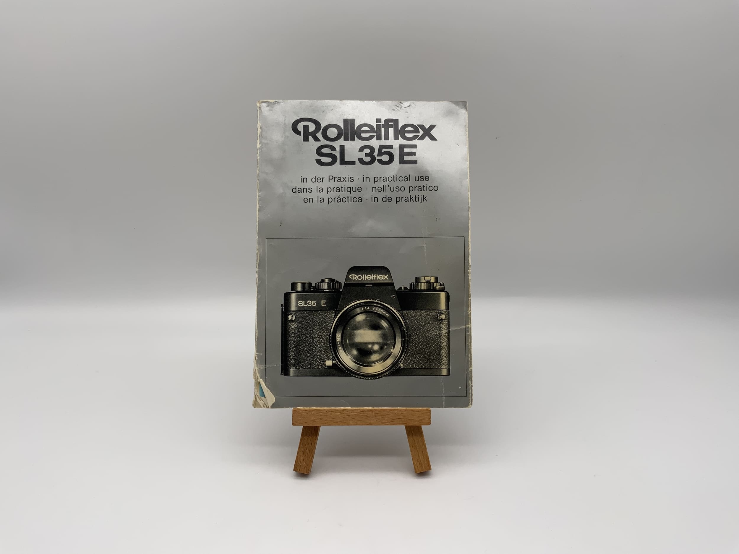 Rolleiflex SL 35 E in practice Operating instructions German
