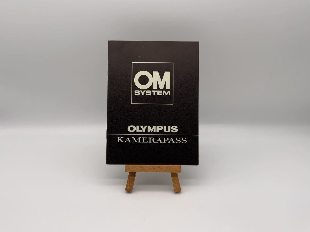 Manuel d'utilisation de l'appareil photo Olympus OM System Passport (allemand)