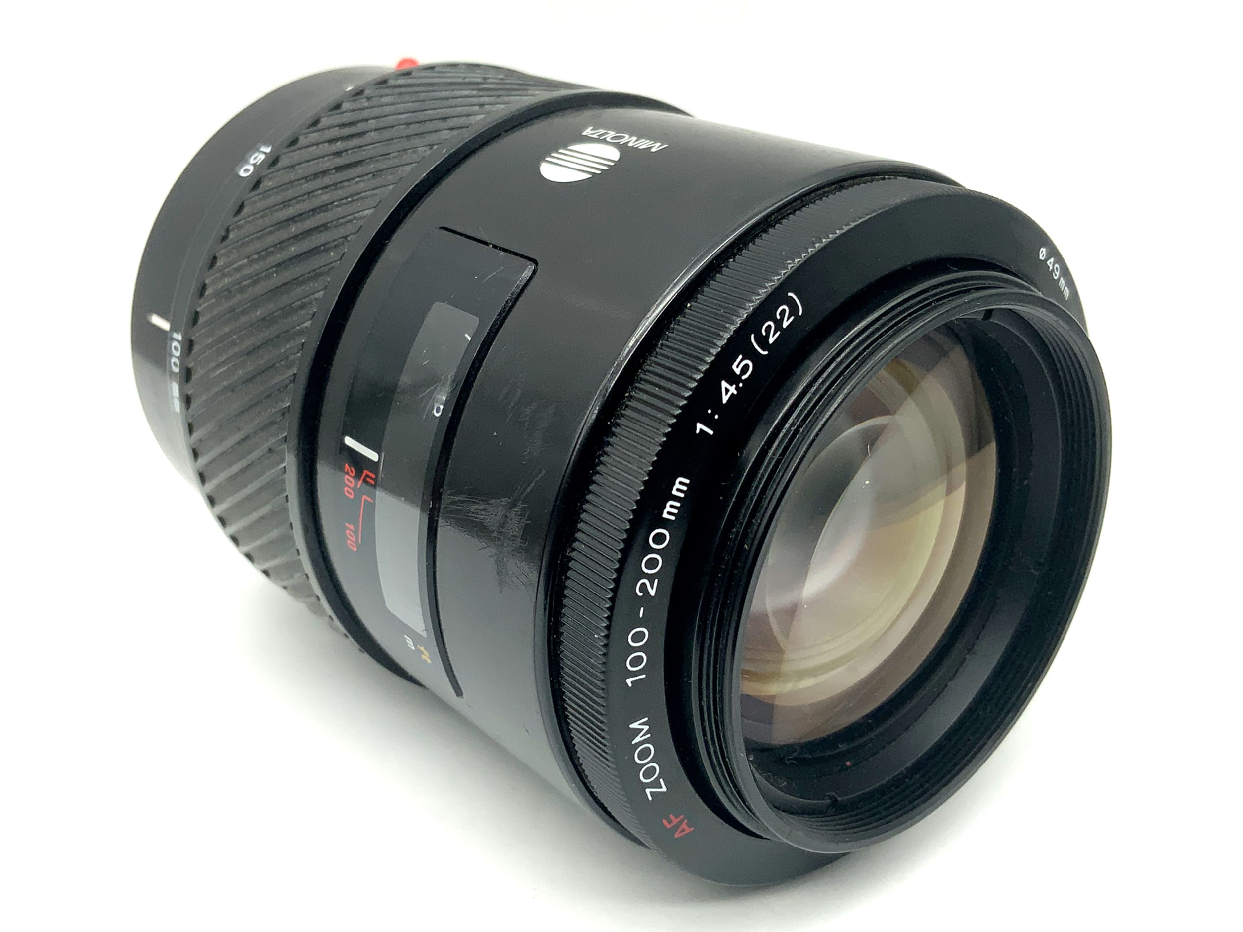 Minolta 100-200mm 1:4.5(22) Lens AF Zoom AF Autofocus (Minolta AF/Sony A)